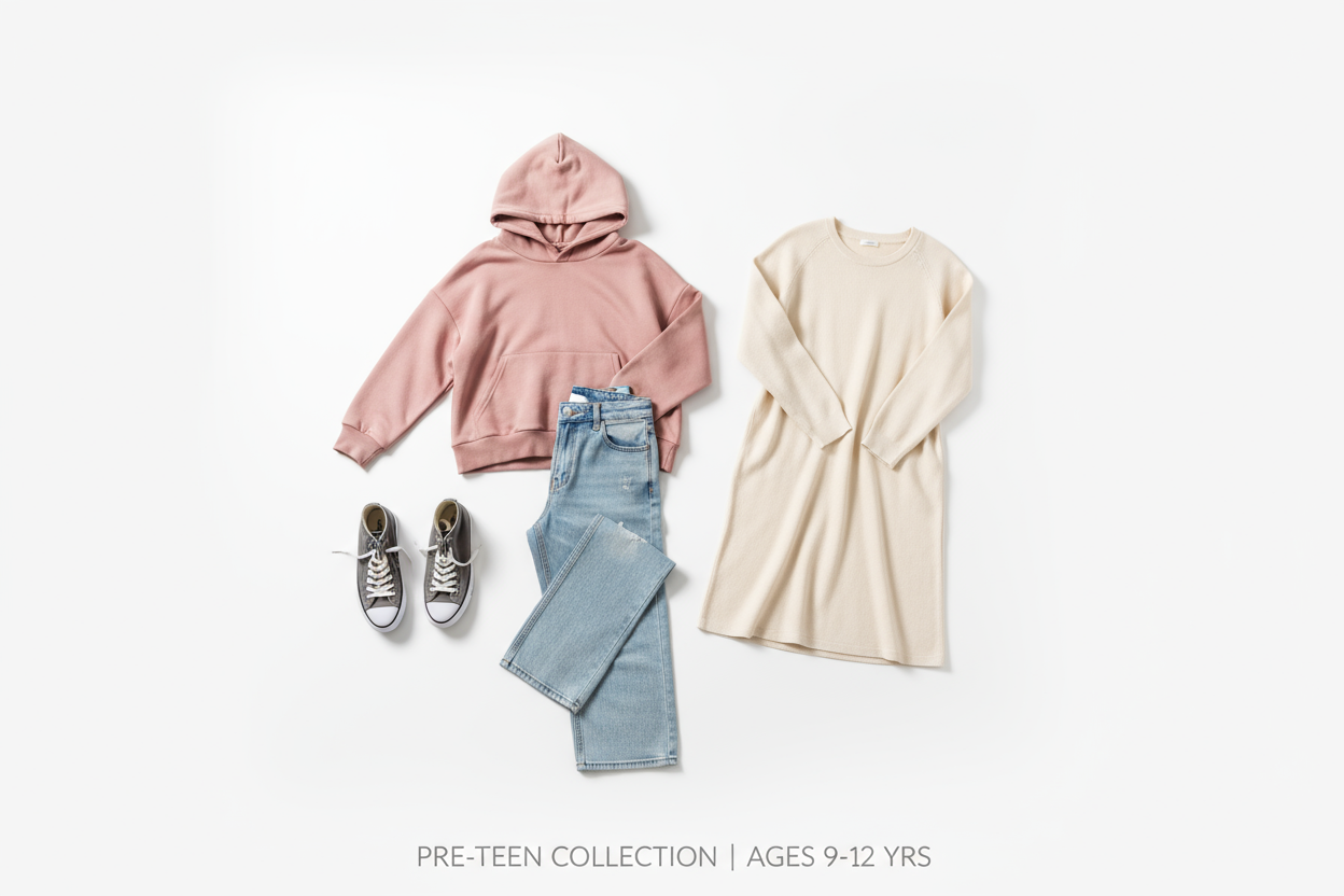 Pre Teen Collection Sizes 9-12 YEARS