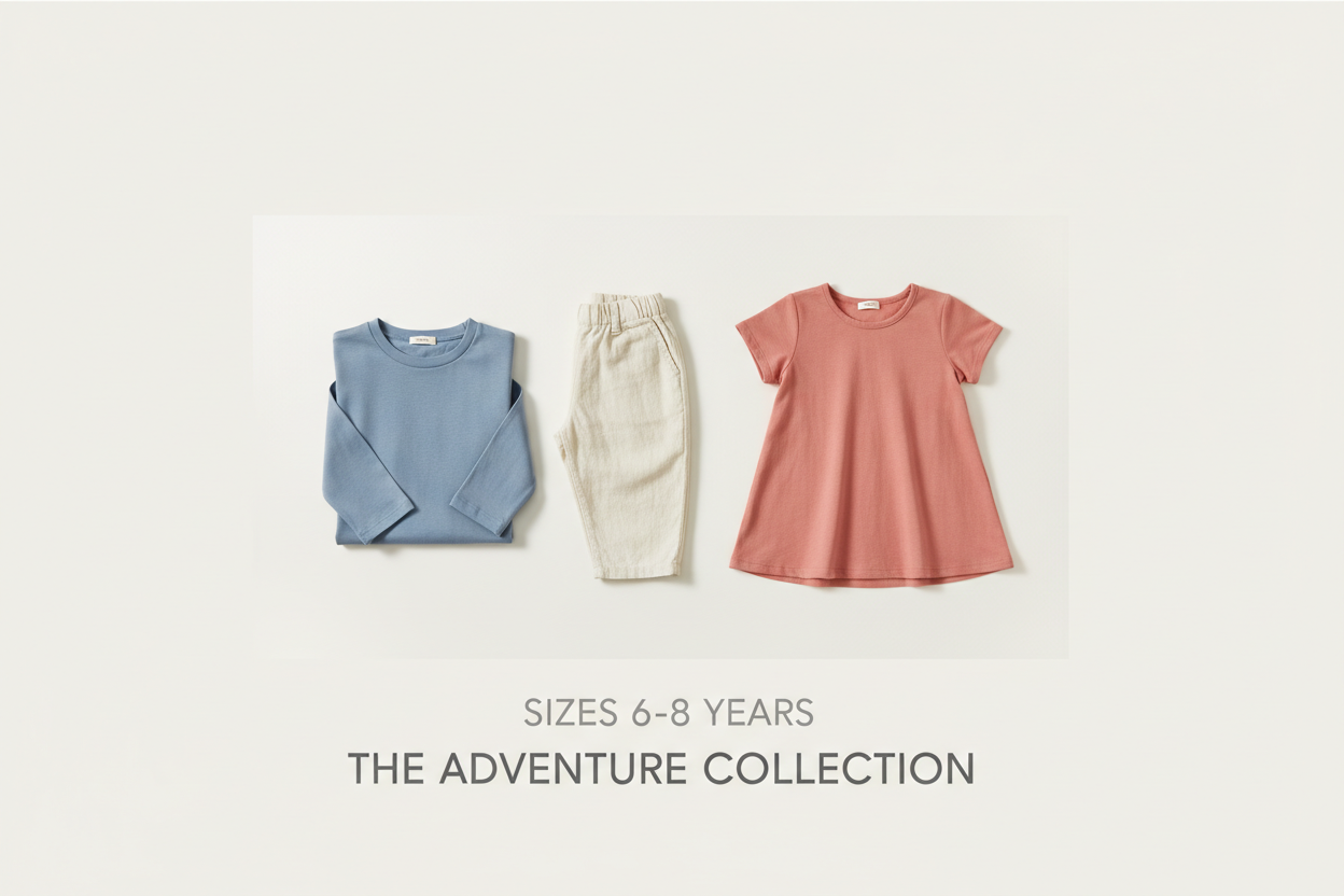 The Adventure Collection Sizes 6-8 YEARS
