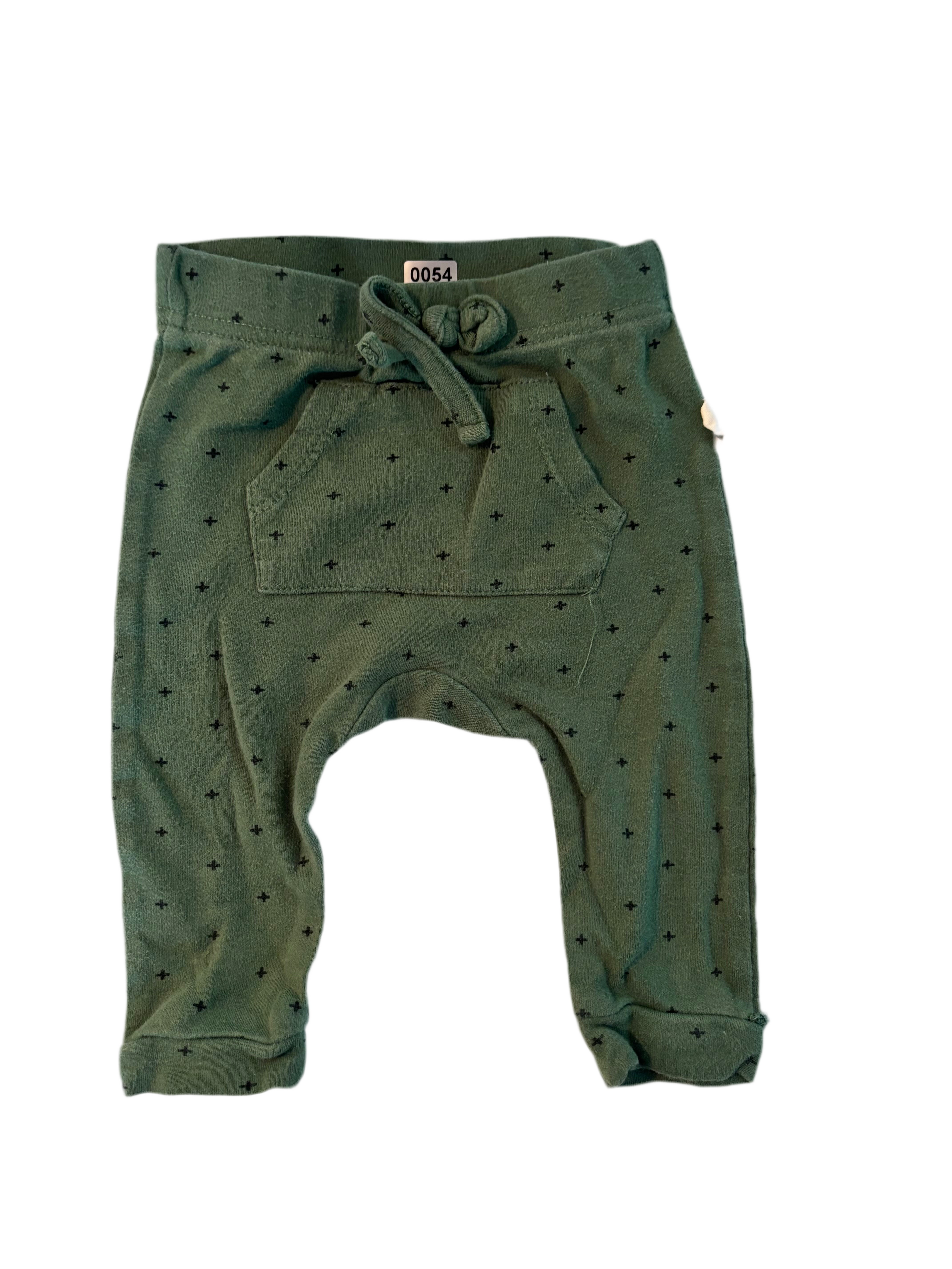 Green jogger pants