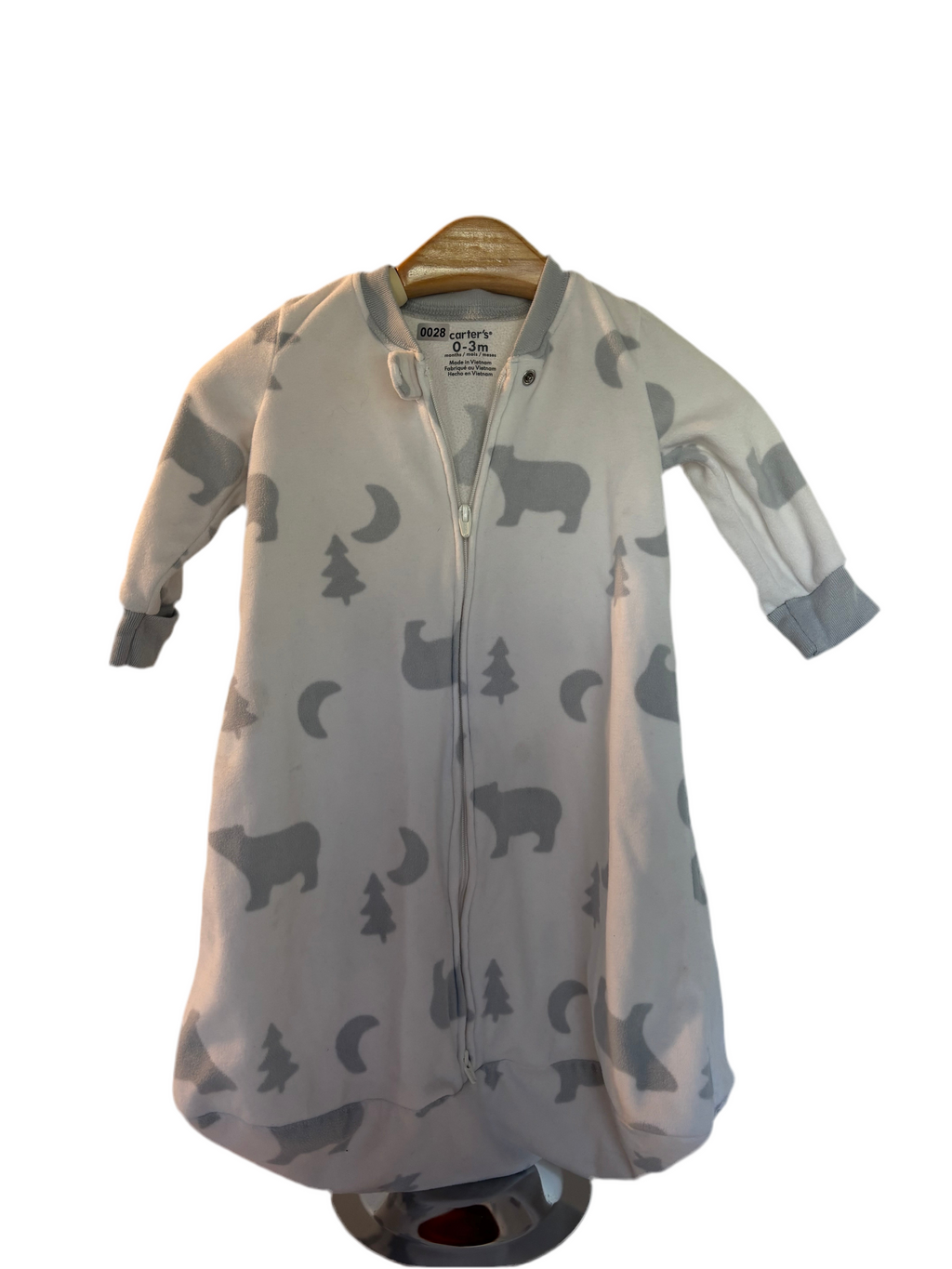 Baby Clouds 2-Way Zip Fleece Sleep Bag