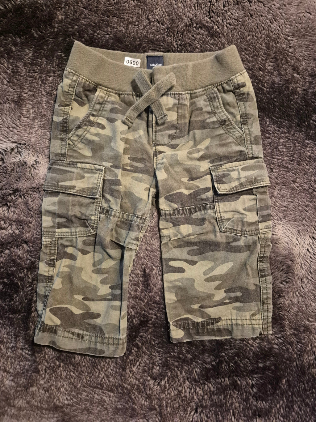 Camouflage cargo pants