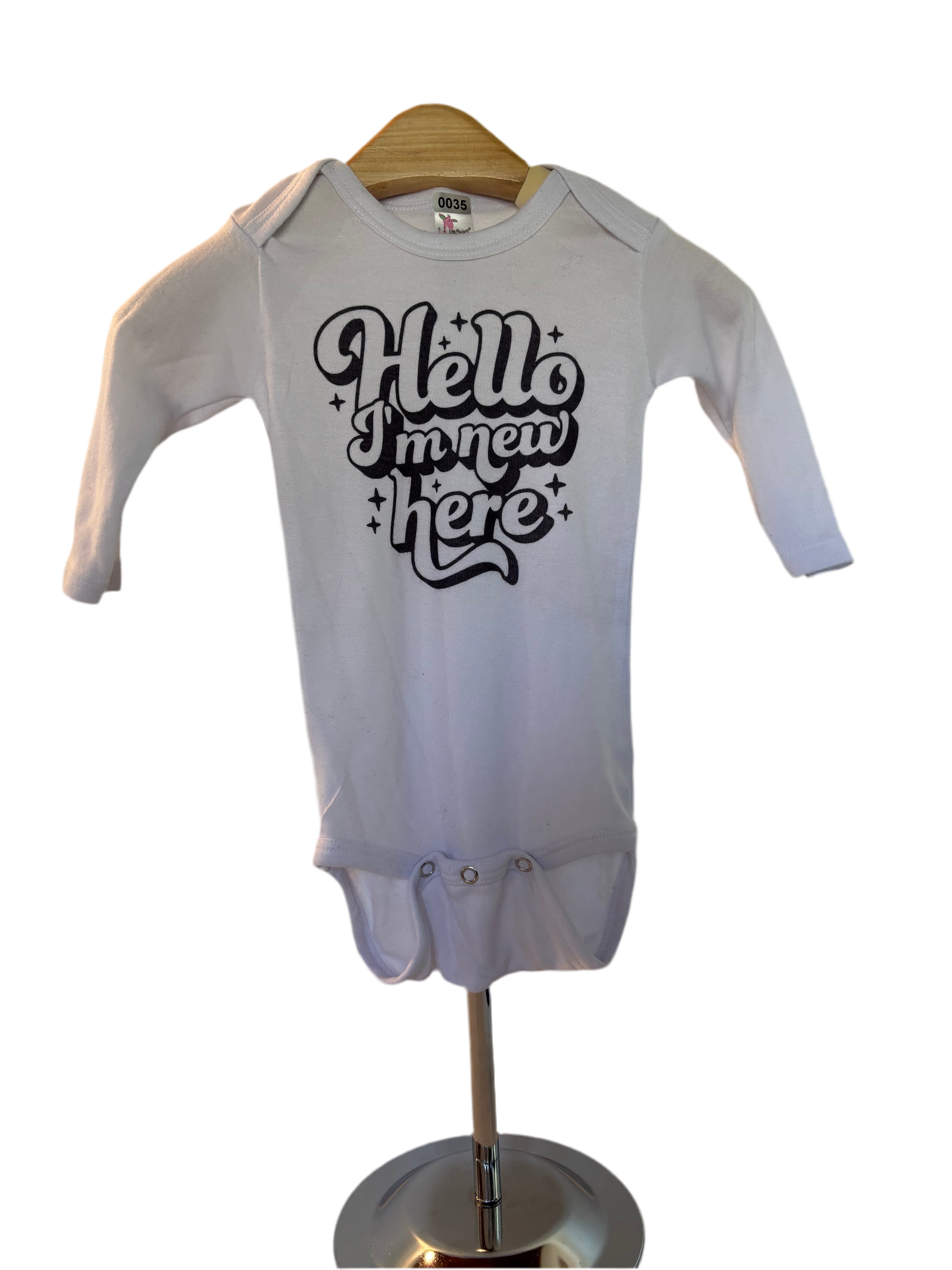 Hello I’m new here Onesie