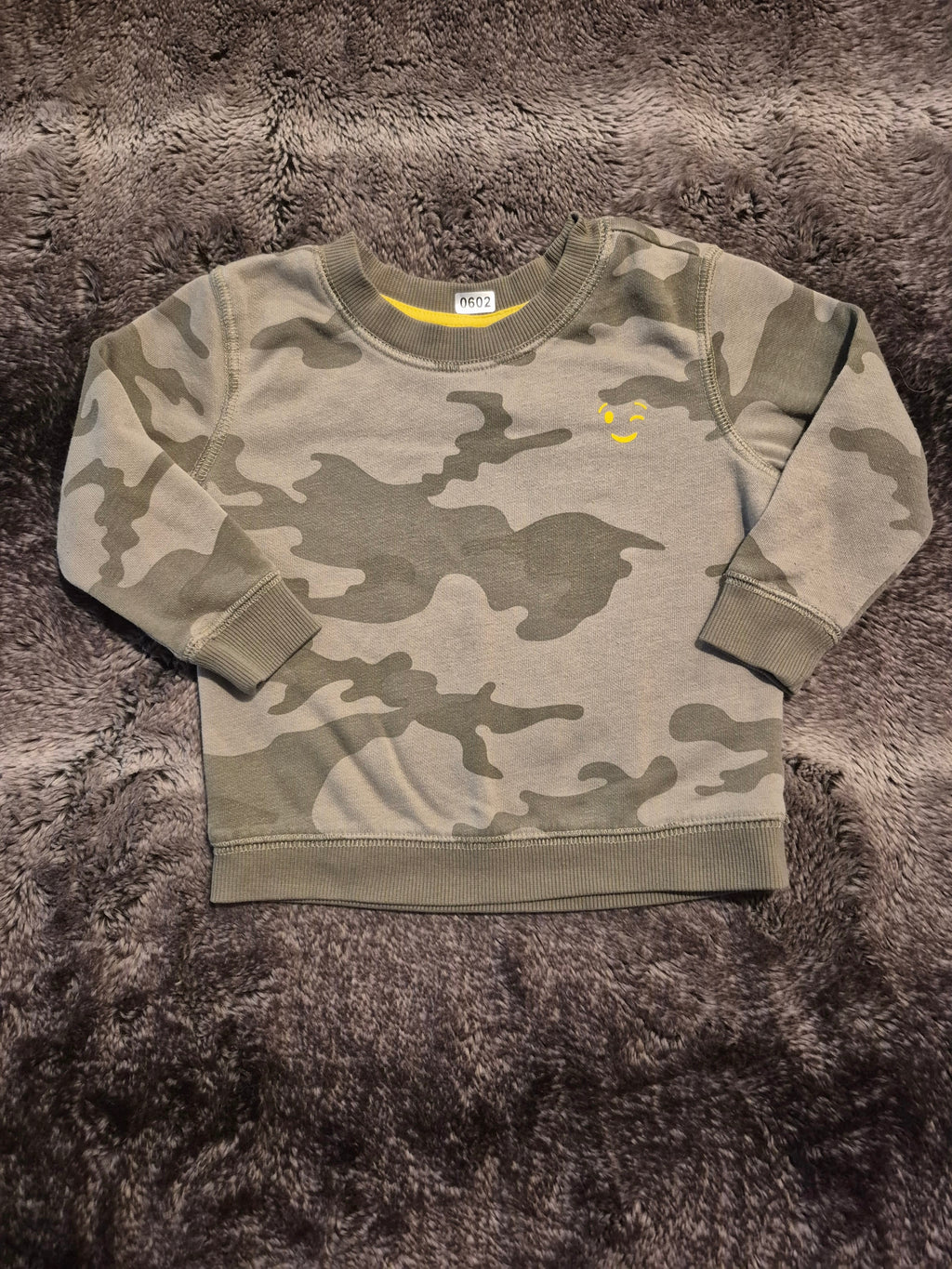 Camouflage long sleeve shirt