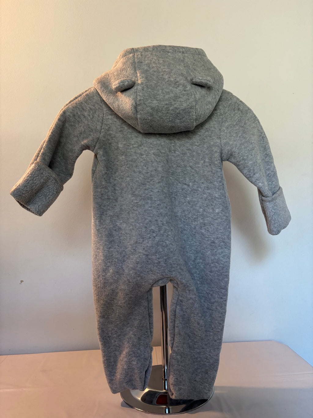 H&M Grey Hooded Jumpsuit