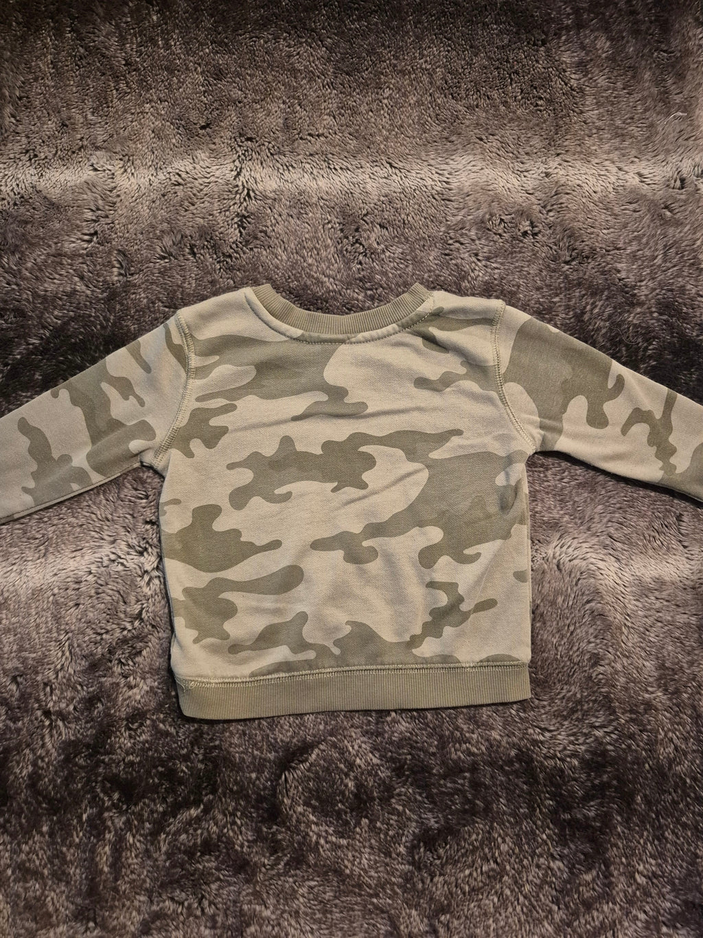Camouflage long sleeve shirt