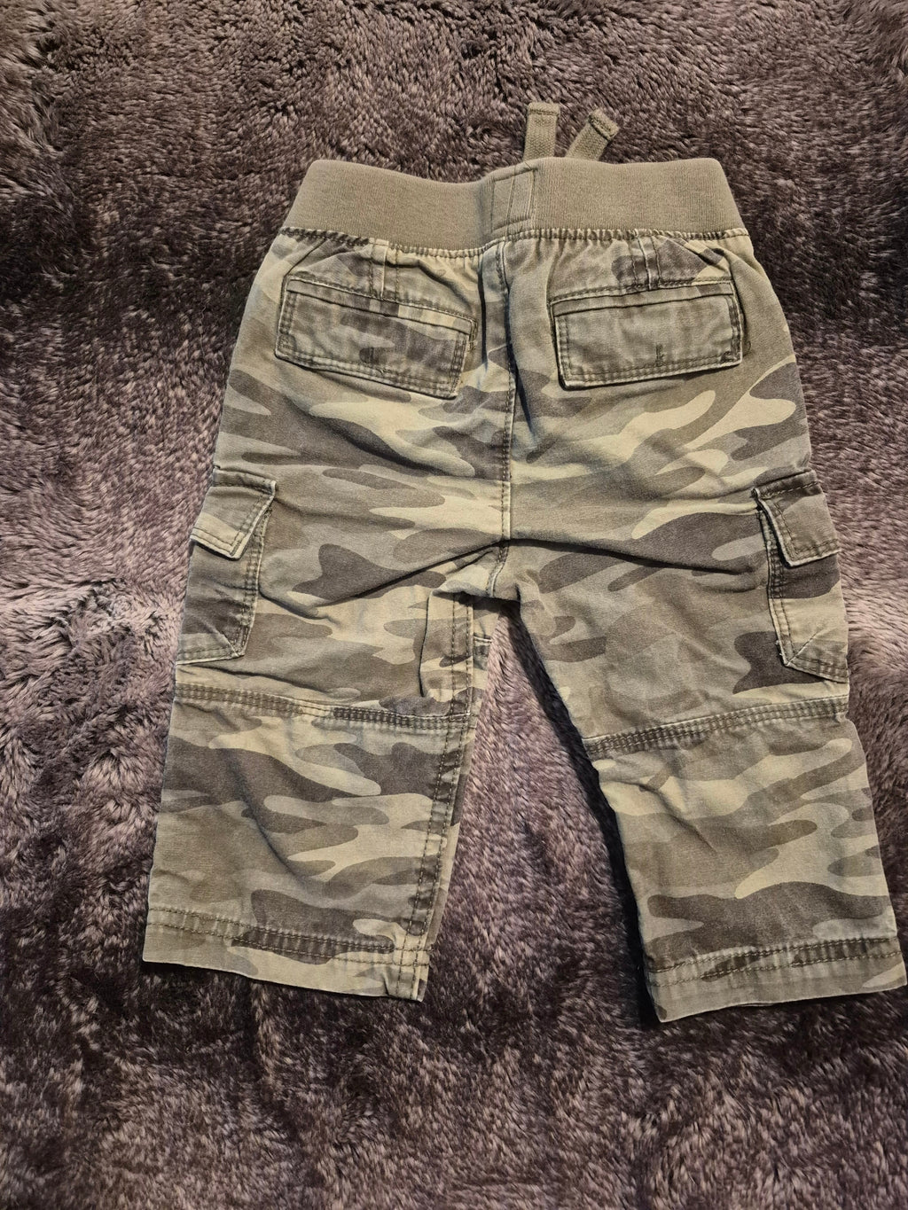 Camouflage cargo pants