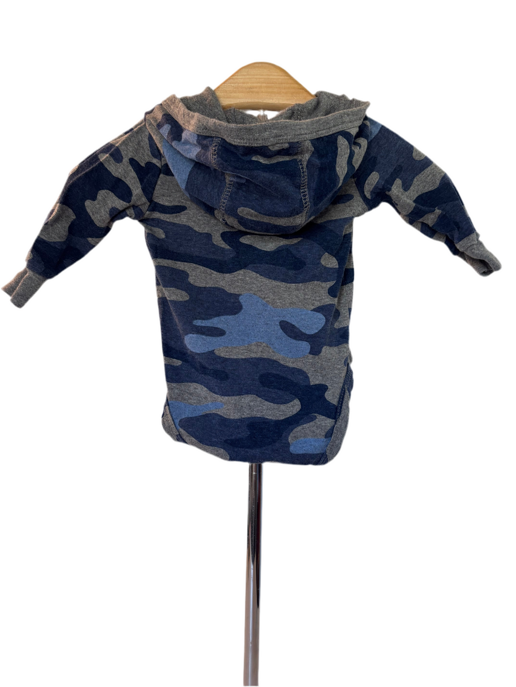Camouflage blue onesie