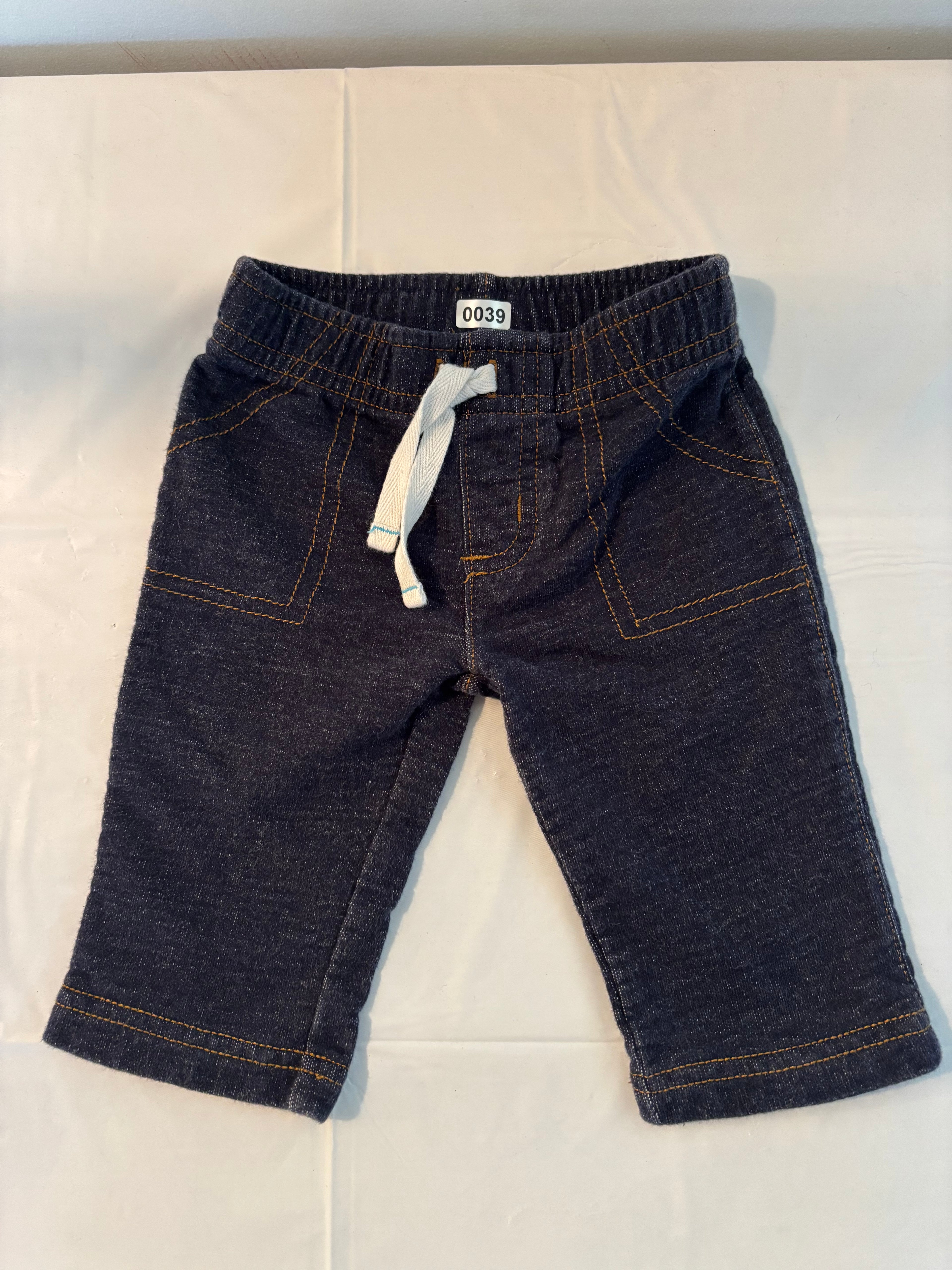 “Denim stretch” pants