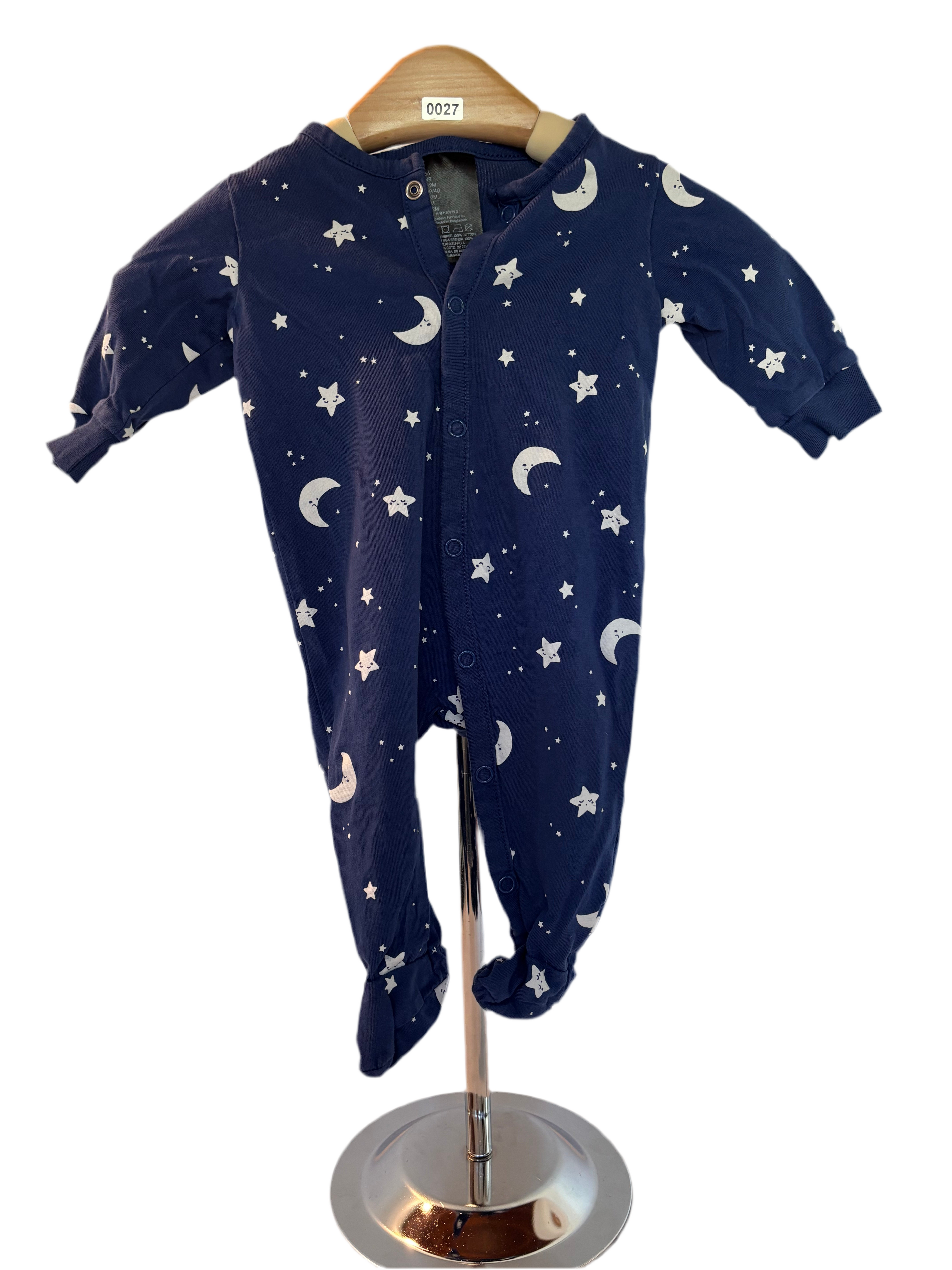 Baby boy star and moon sleeper