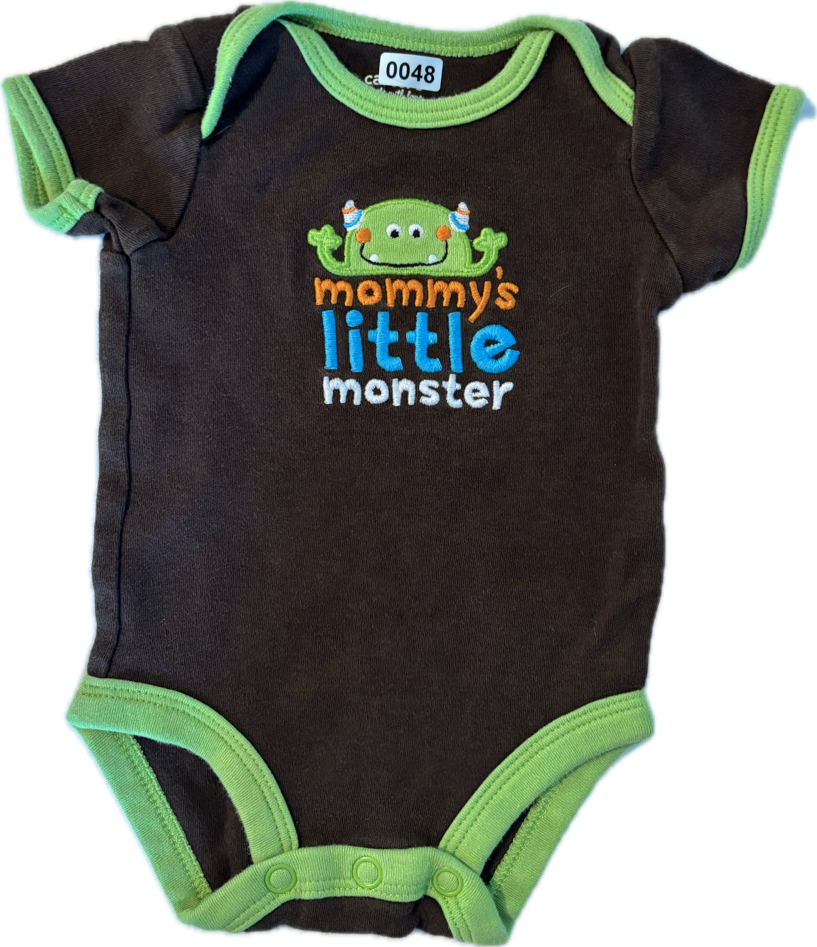 Mommy’s little monster onesie
