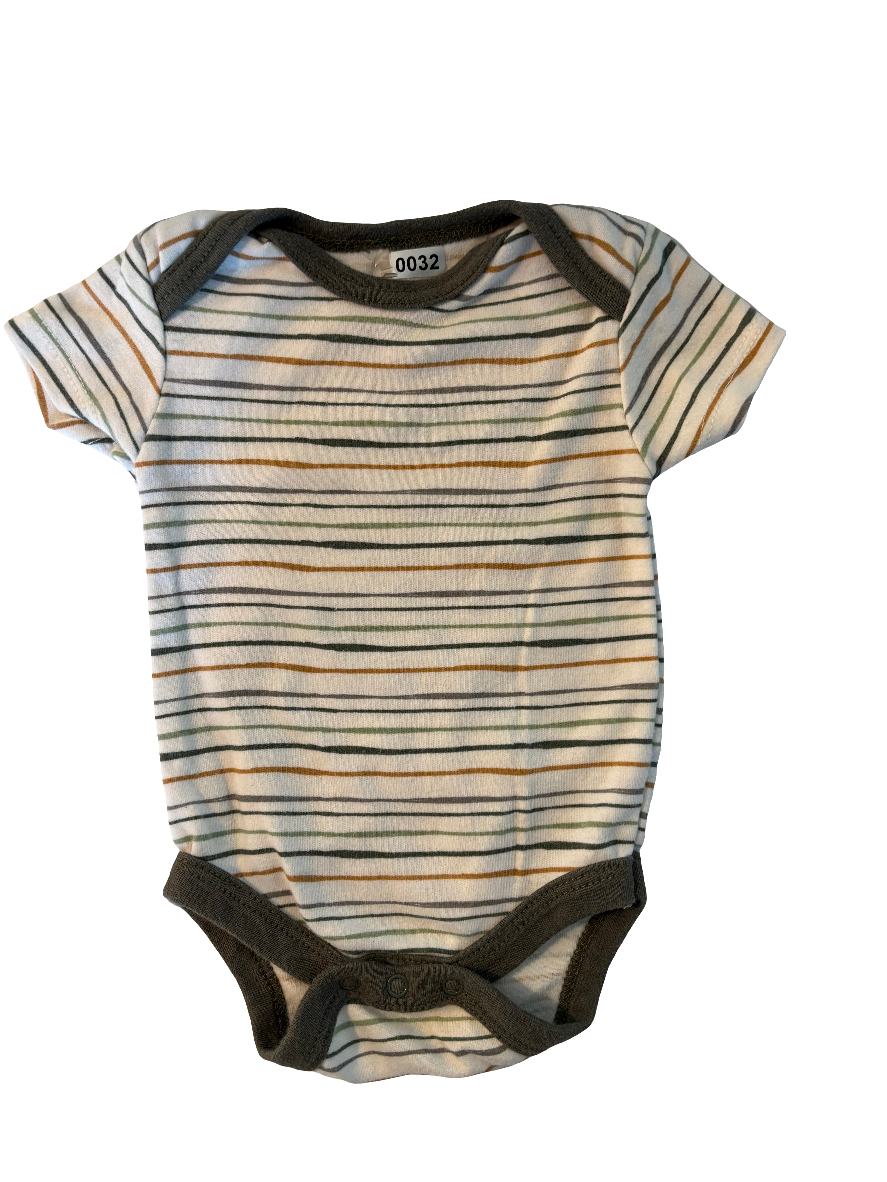 Striped onesie