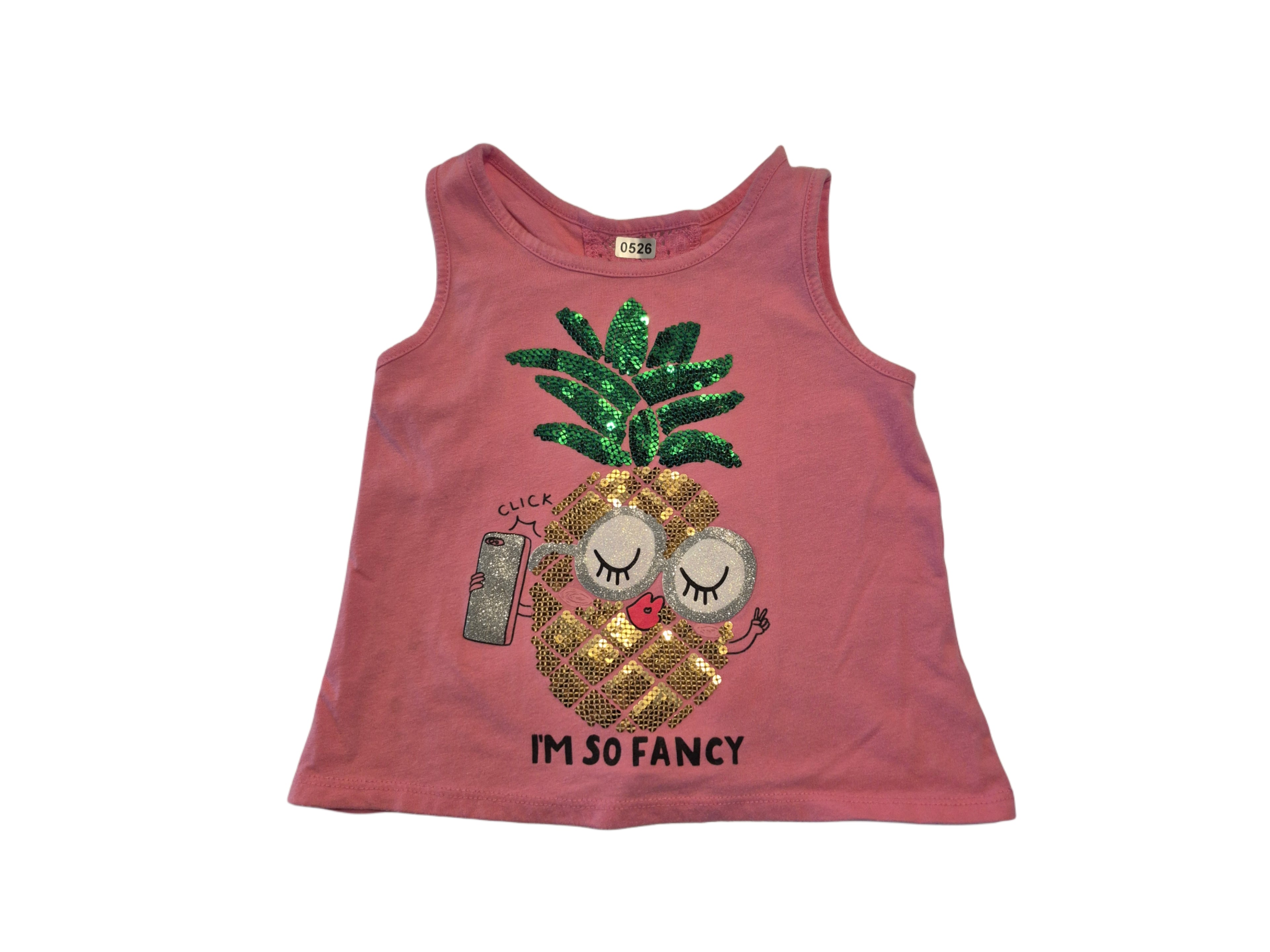 Pink tank top “I’m so fancy”