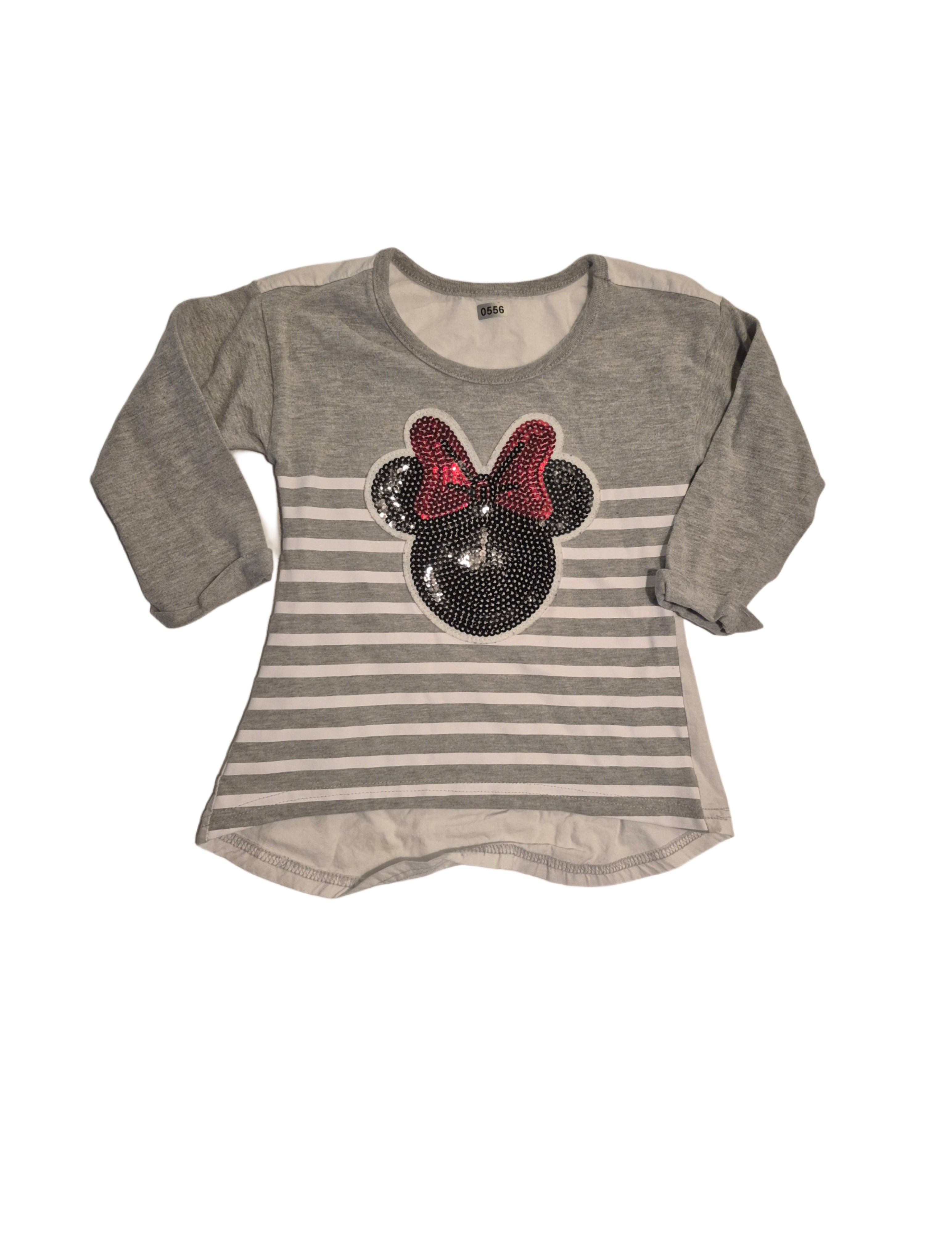 Long sleeved shirt (Minnie mouse print)