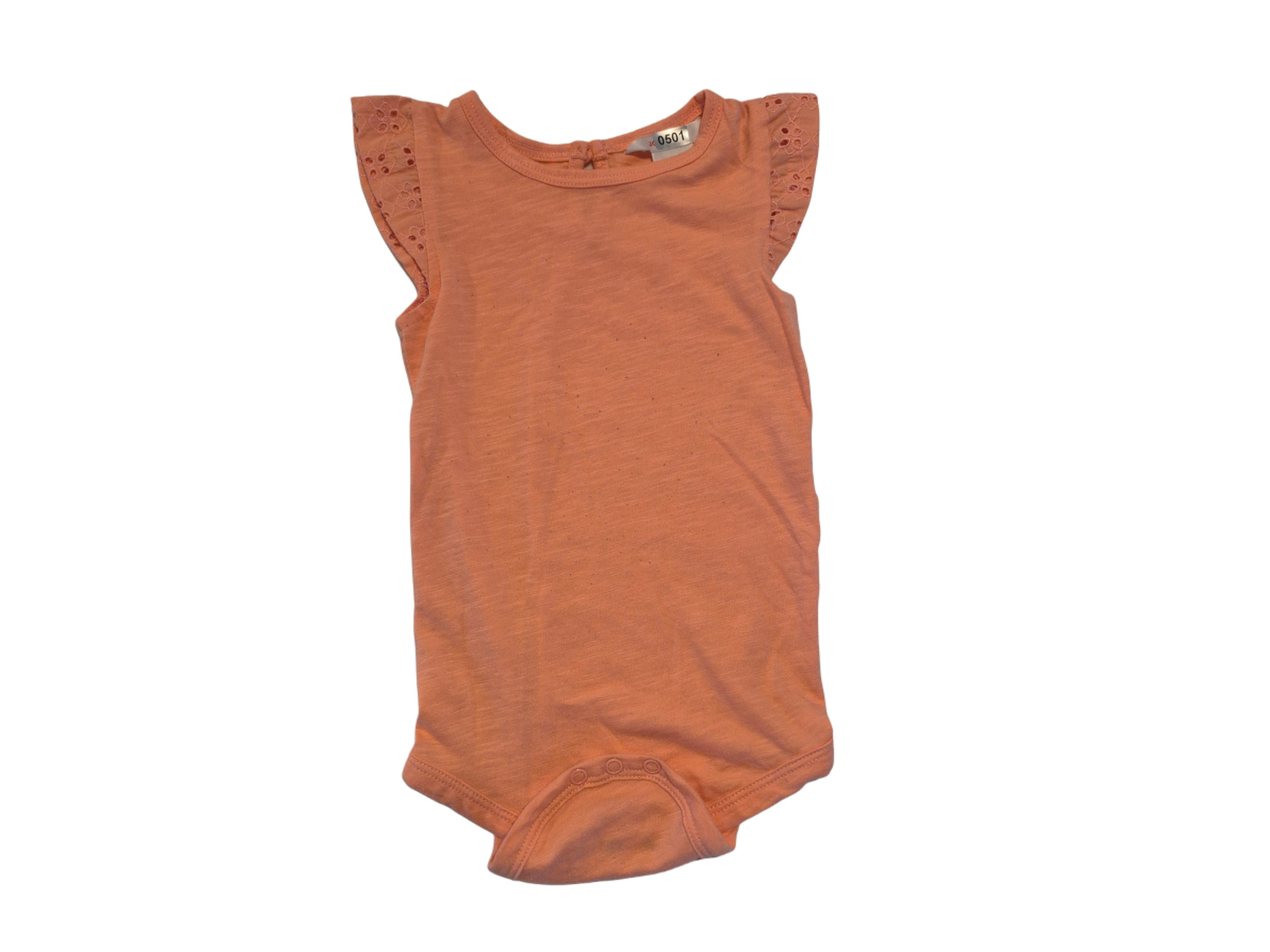 Pink shortsleeved onesie