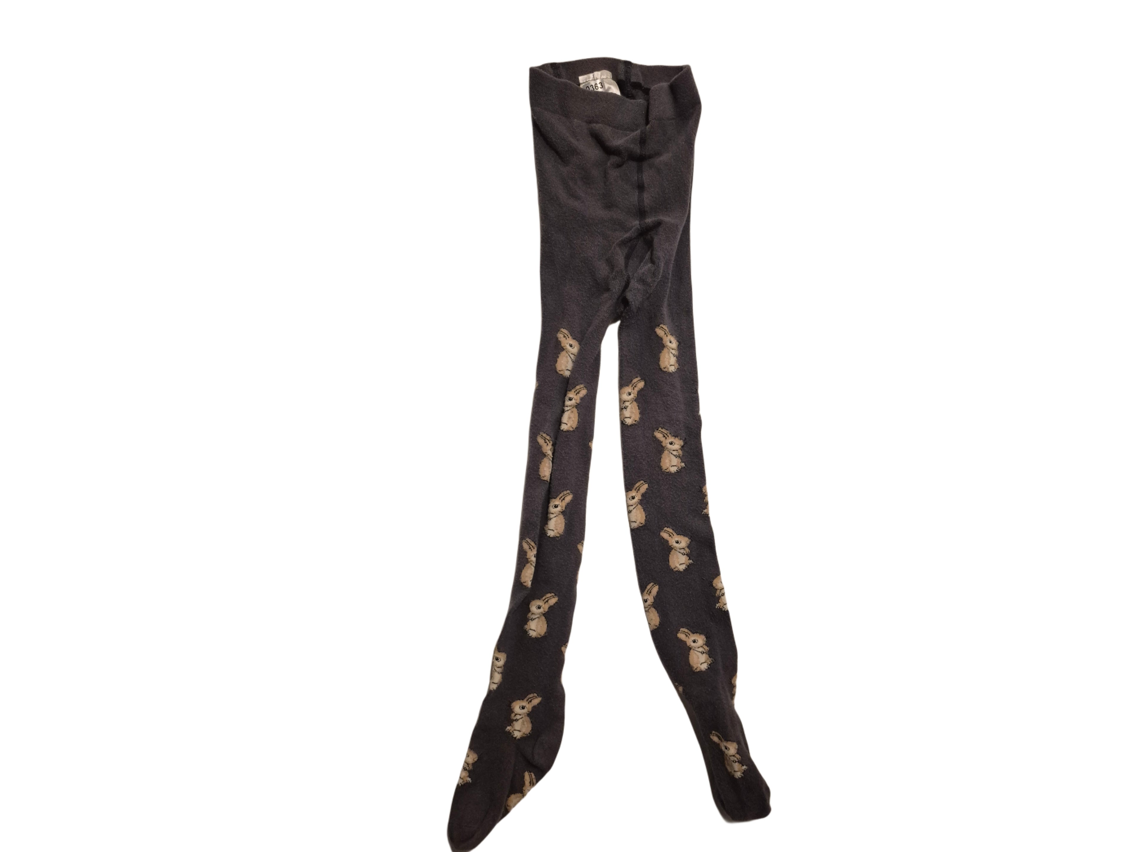 Toddler Girls leggings with rabbit print