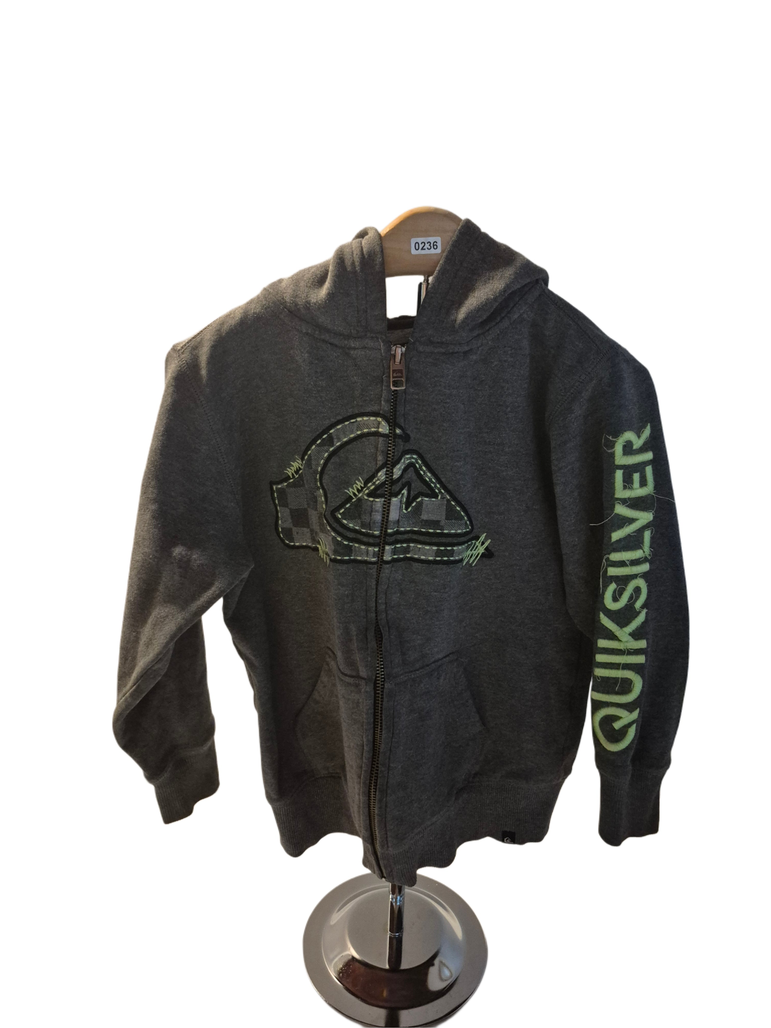 Quicksilver zip up hoodie