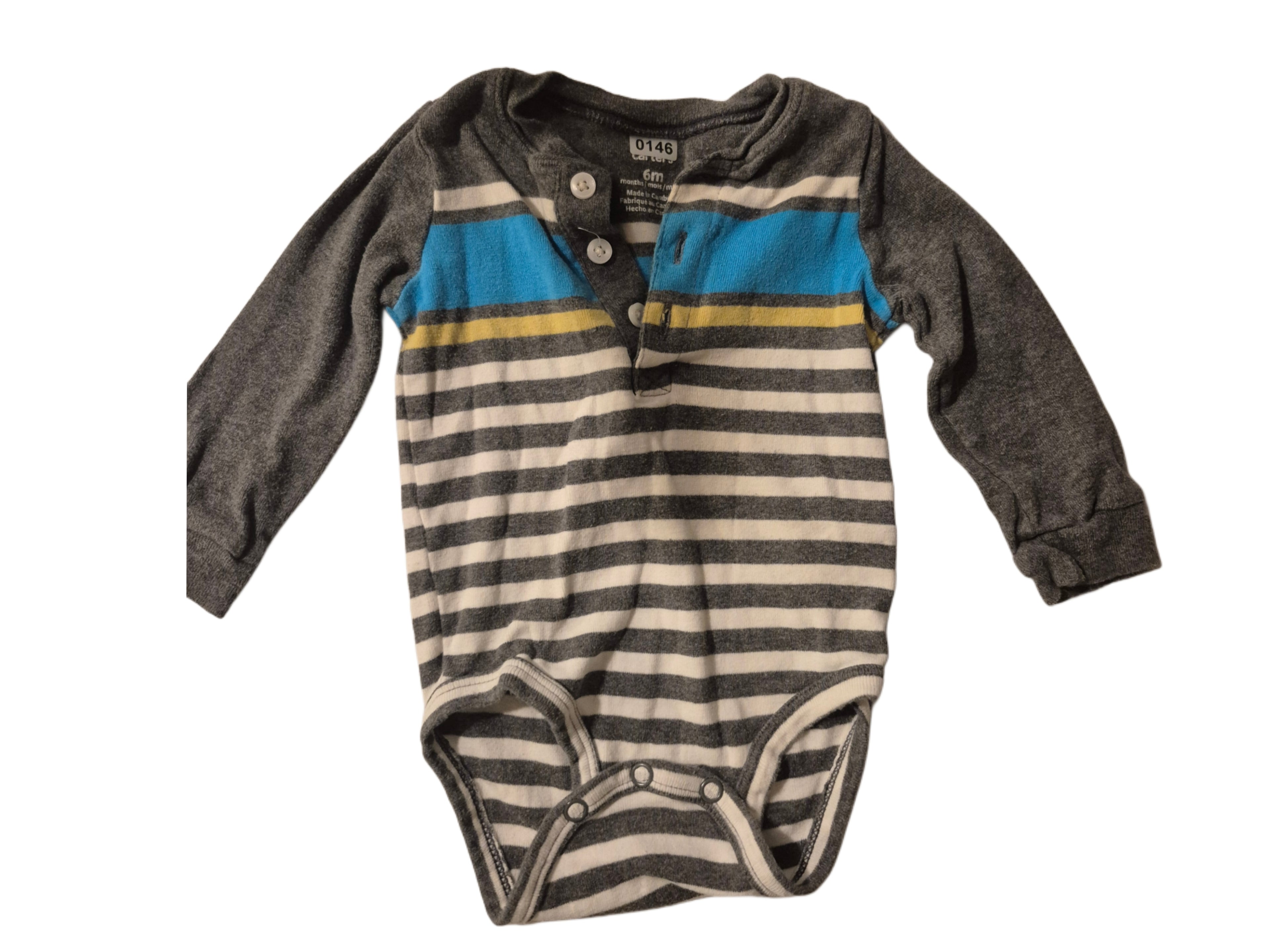 Carters striped onesie