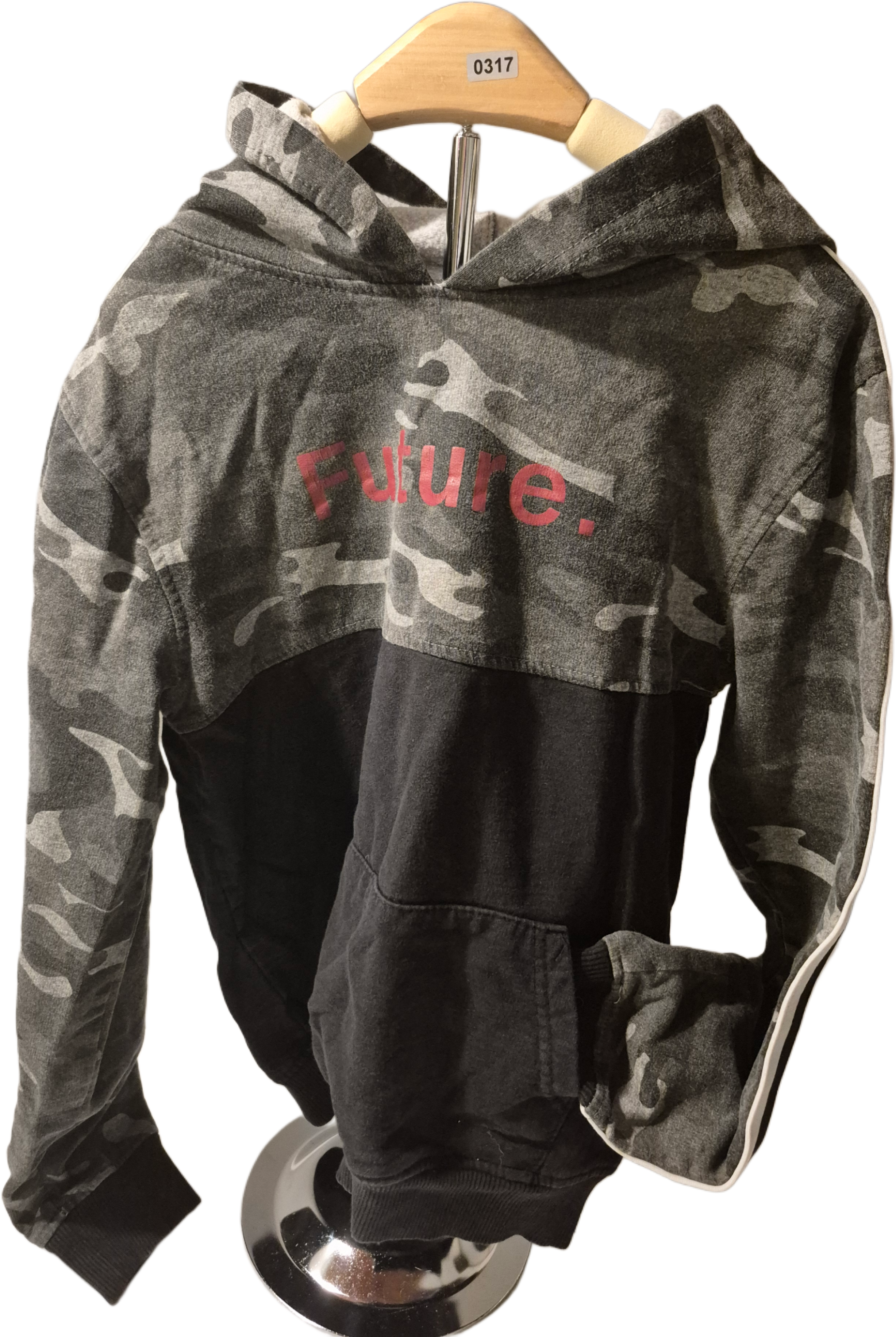 Camo gray hoodie