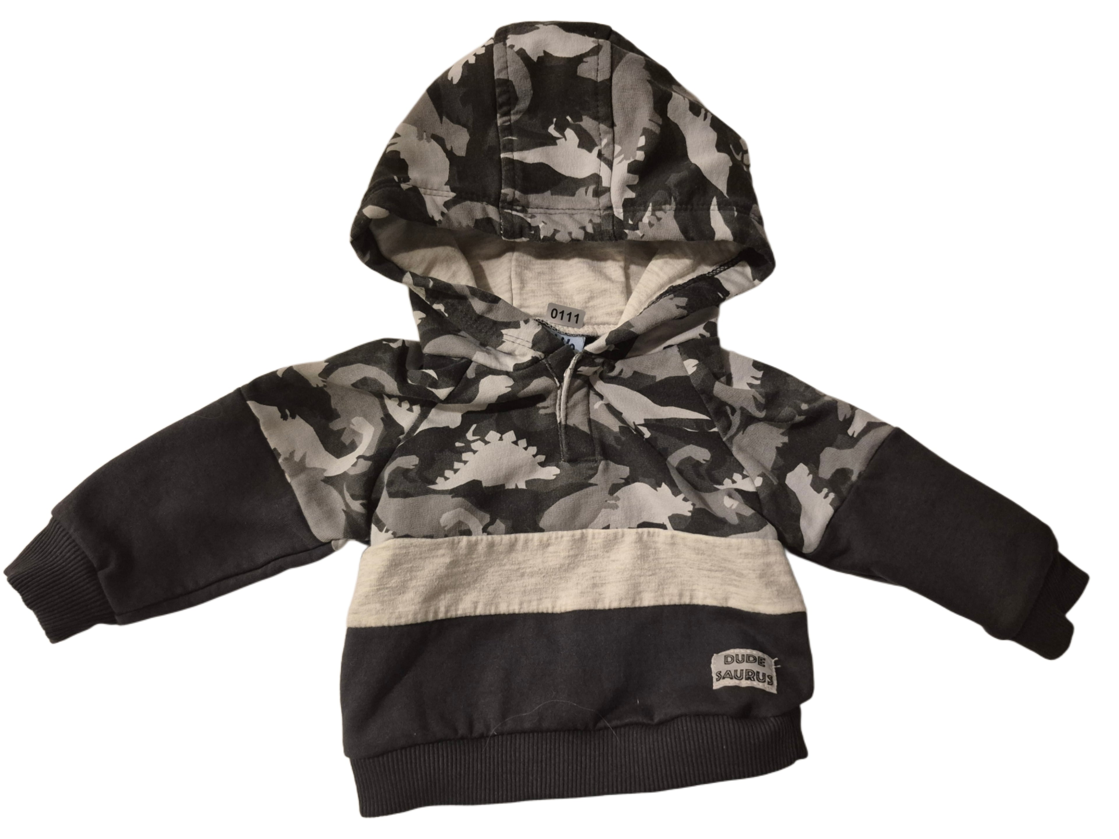 Little Lad Camo & Dino Sweater