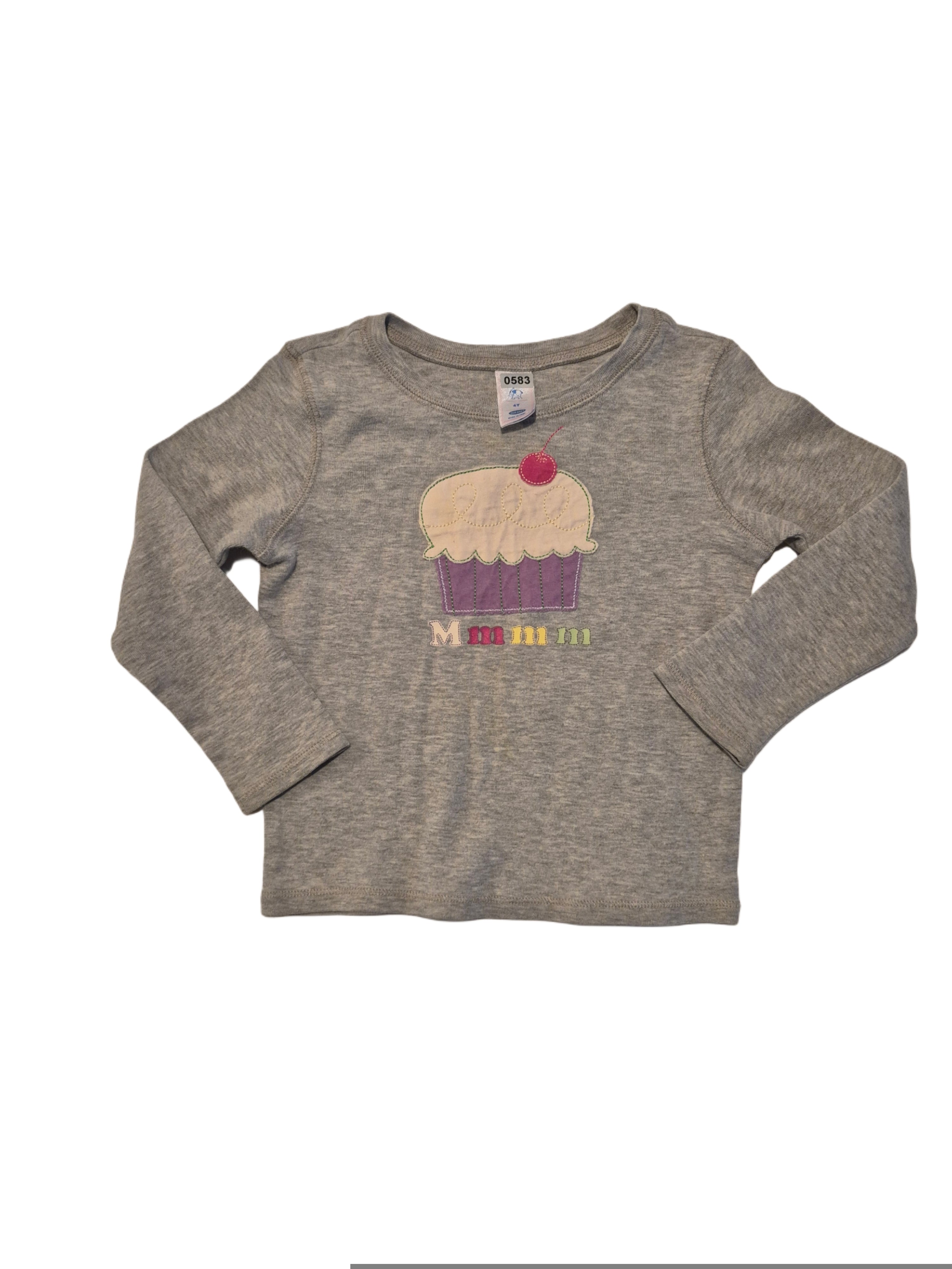 Long sleeved shirt “cup cake”