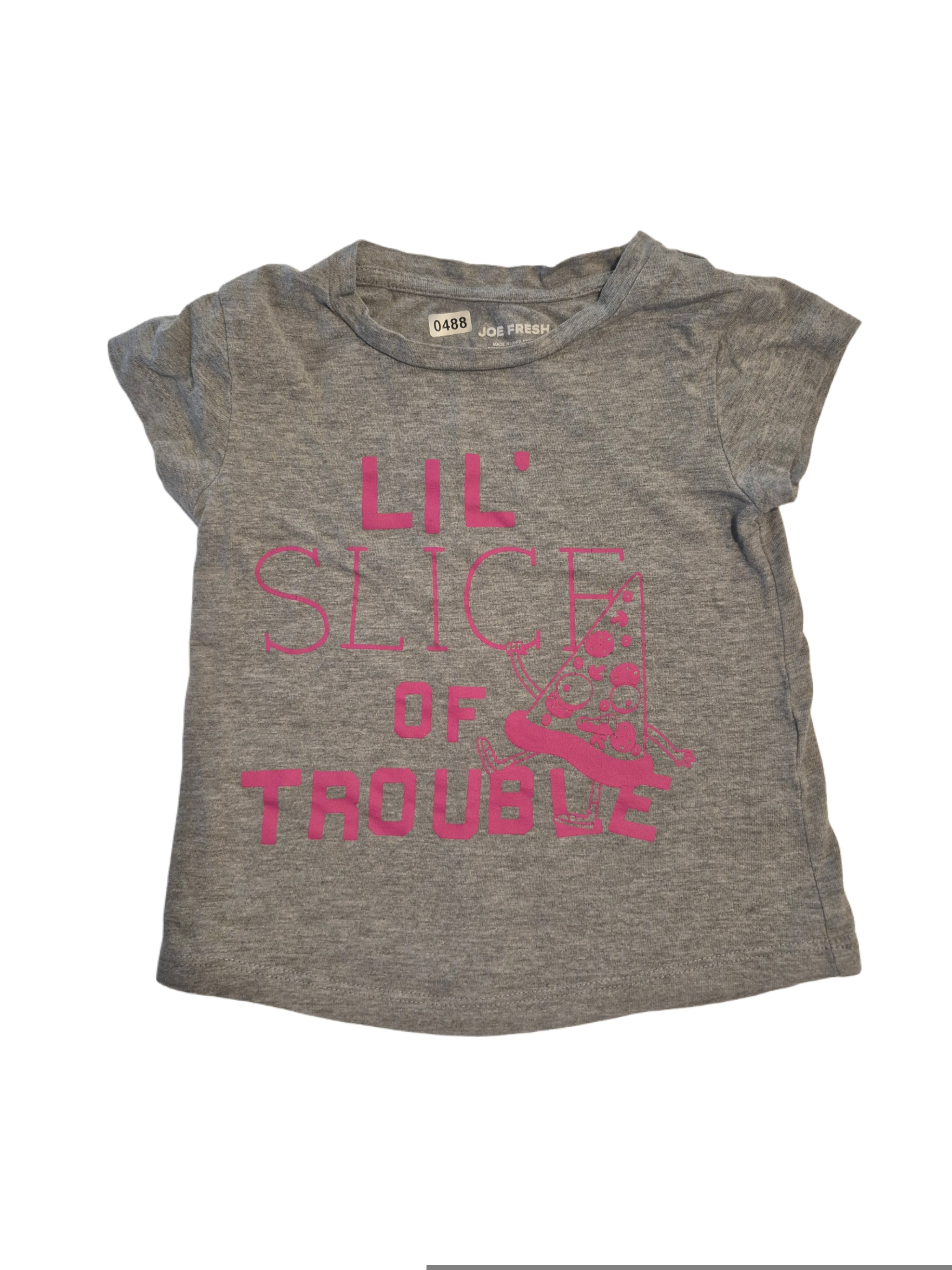 Girls T-Shirt “lil slice of trouble”