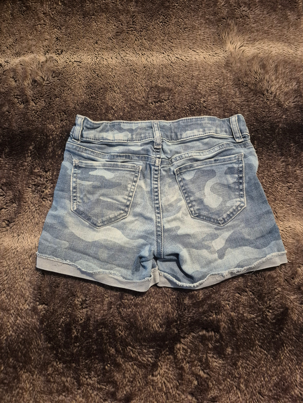 Blue camouflage shorts (Star Wars)