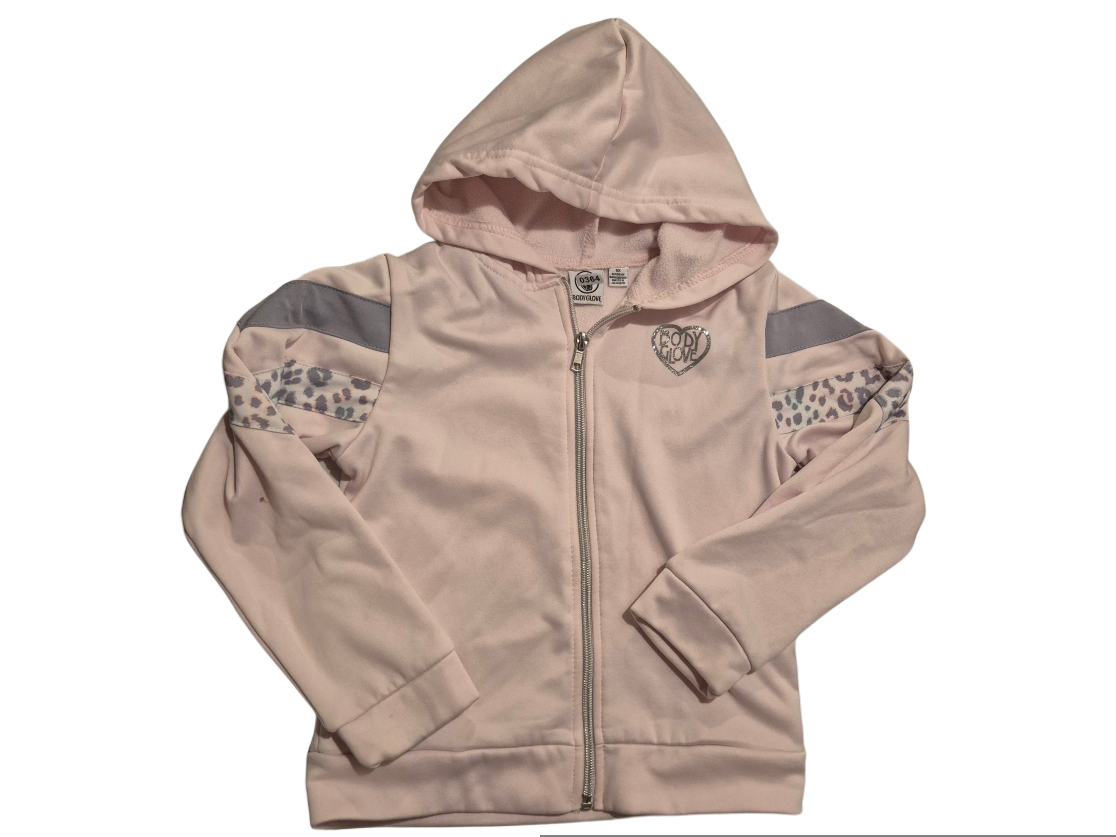 Girls pink body glove sweater