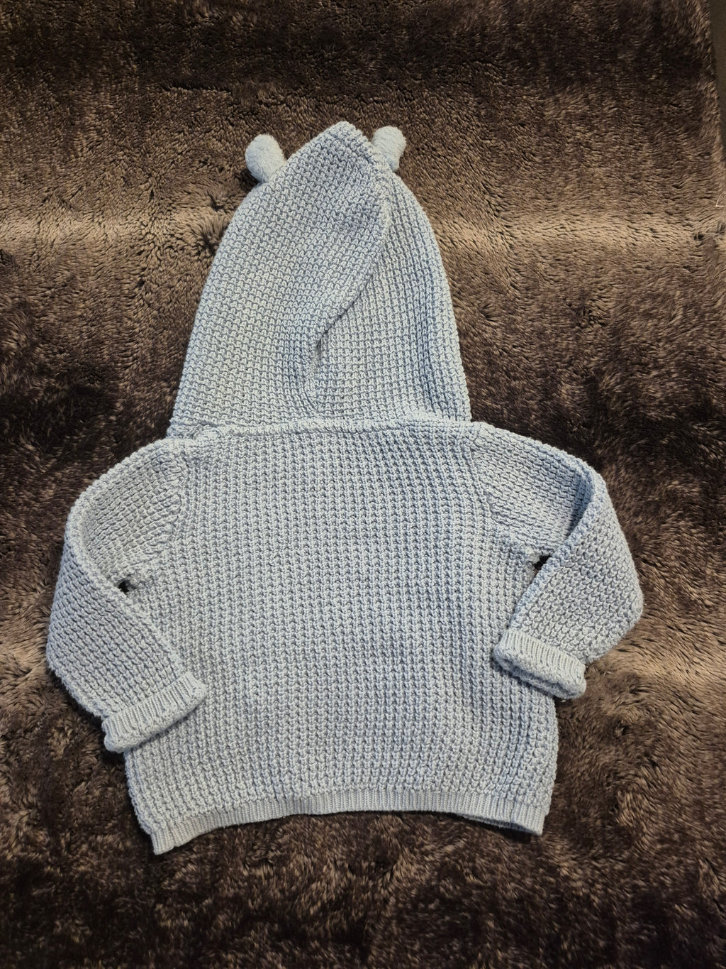 Knitted button up sweater