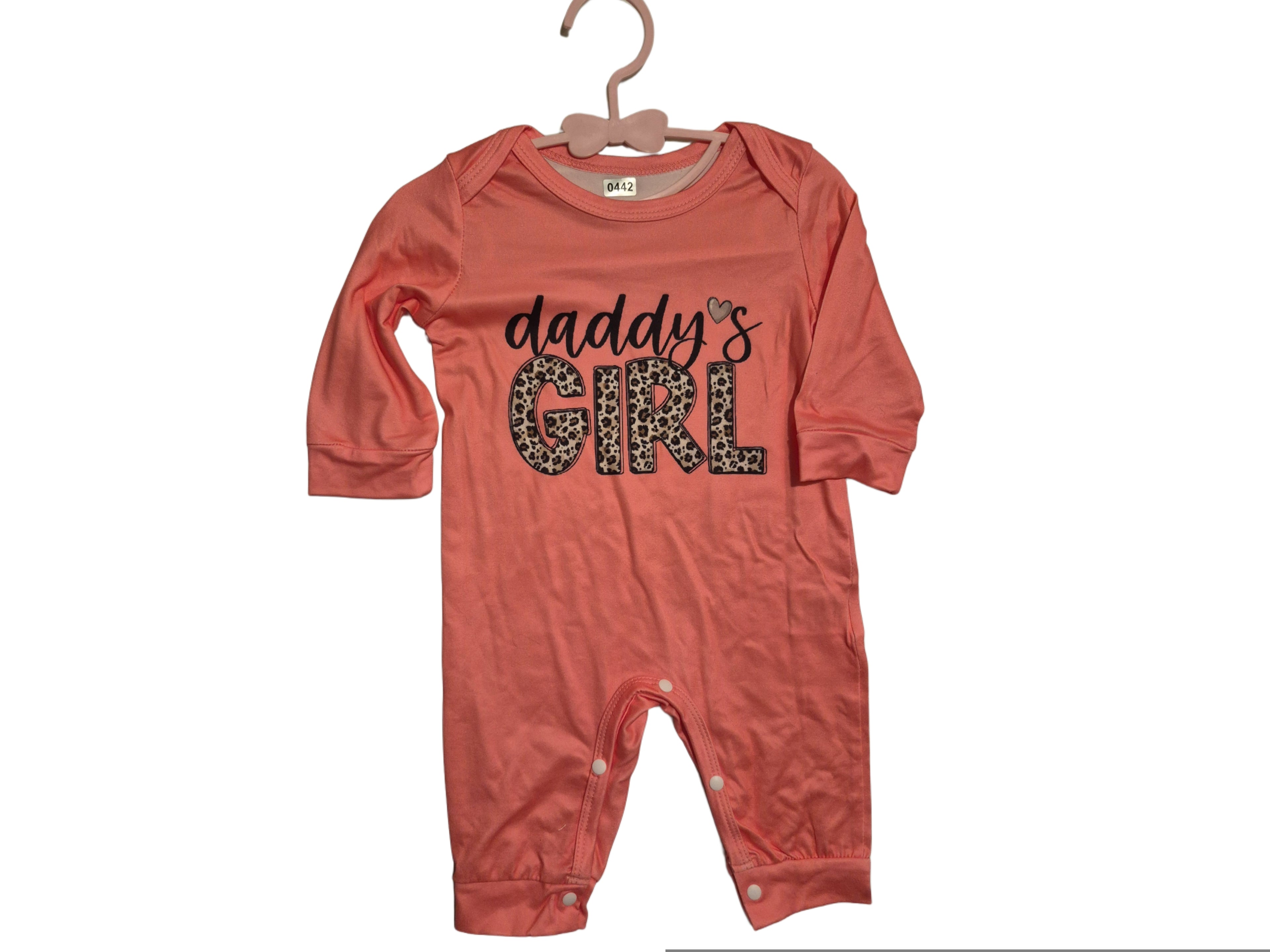 Daddy’s girl onesie