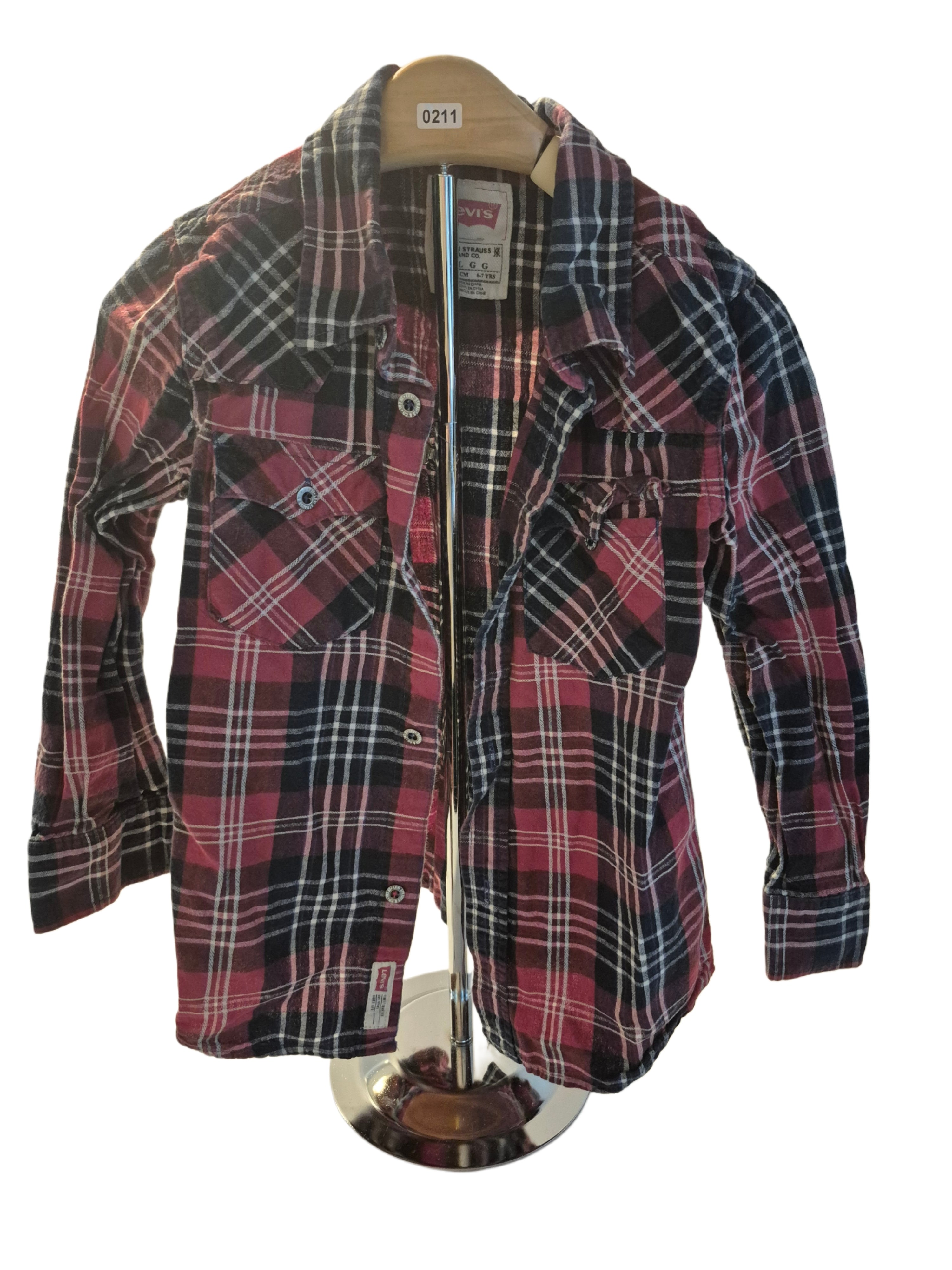 Levi's plaid dress shirt