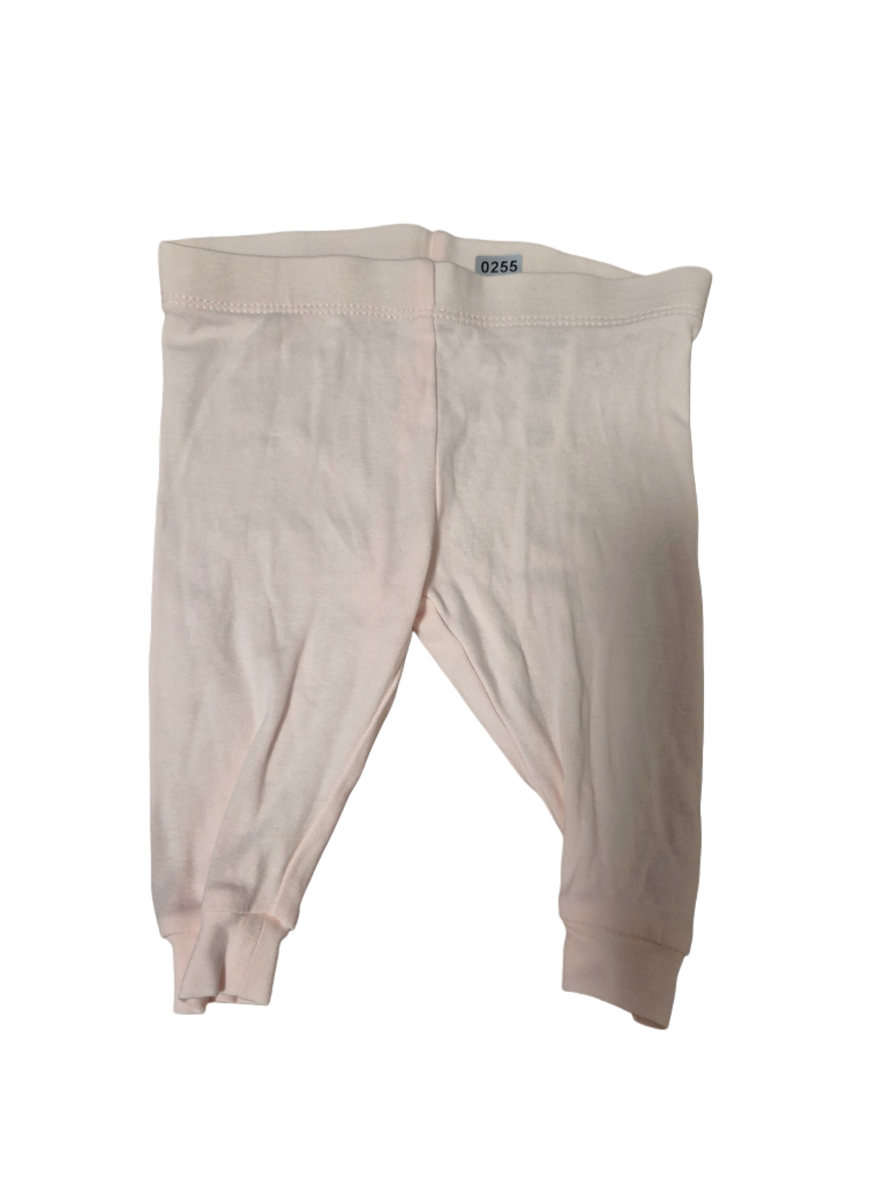 Baby girl light pink jogger pants
