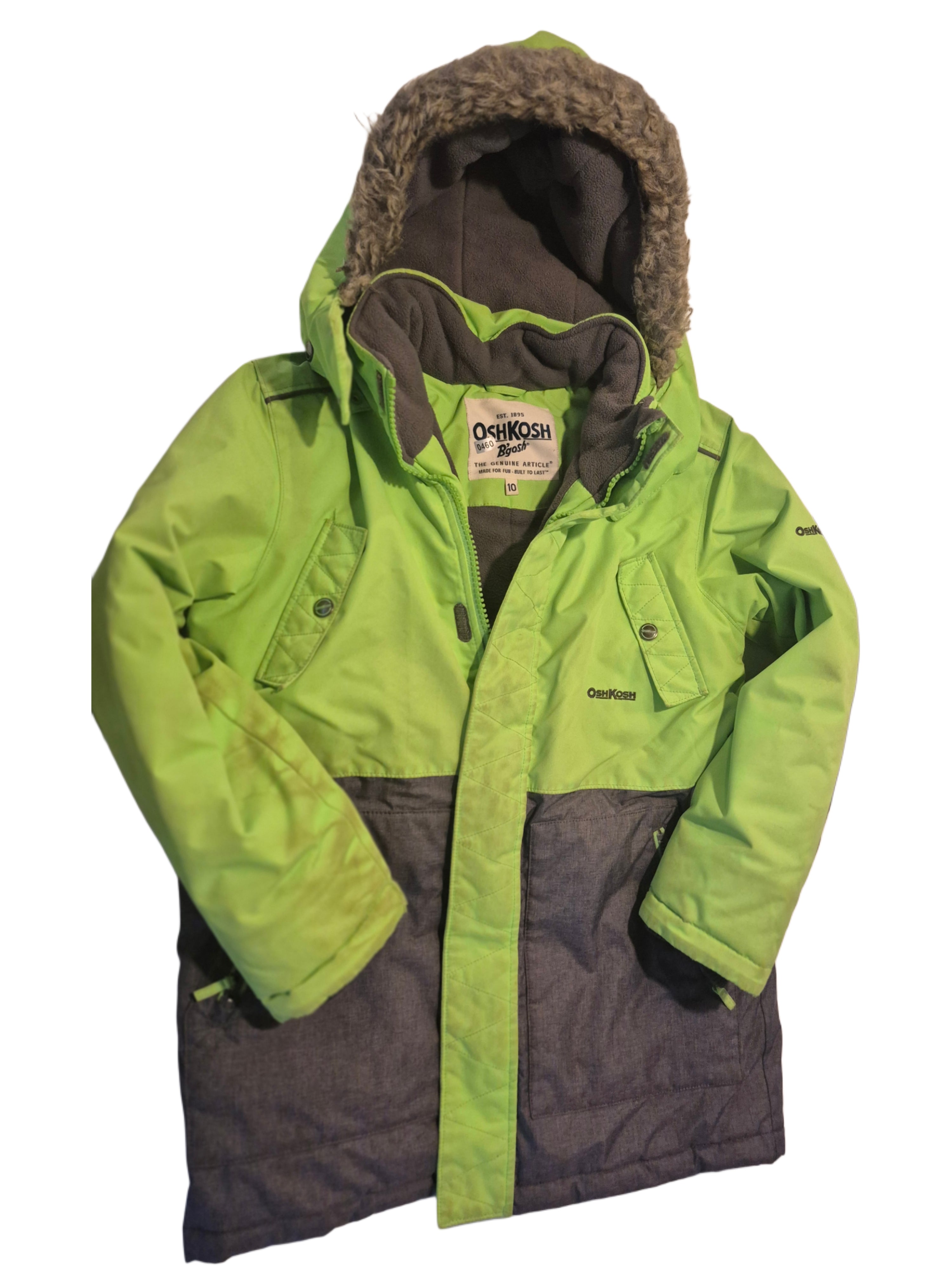 Boys green jacket