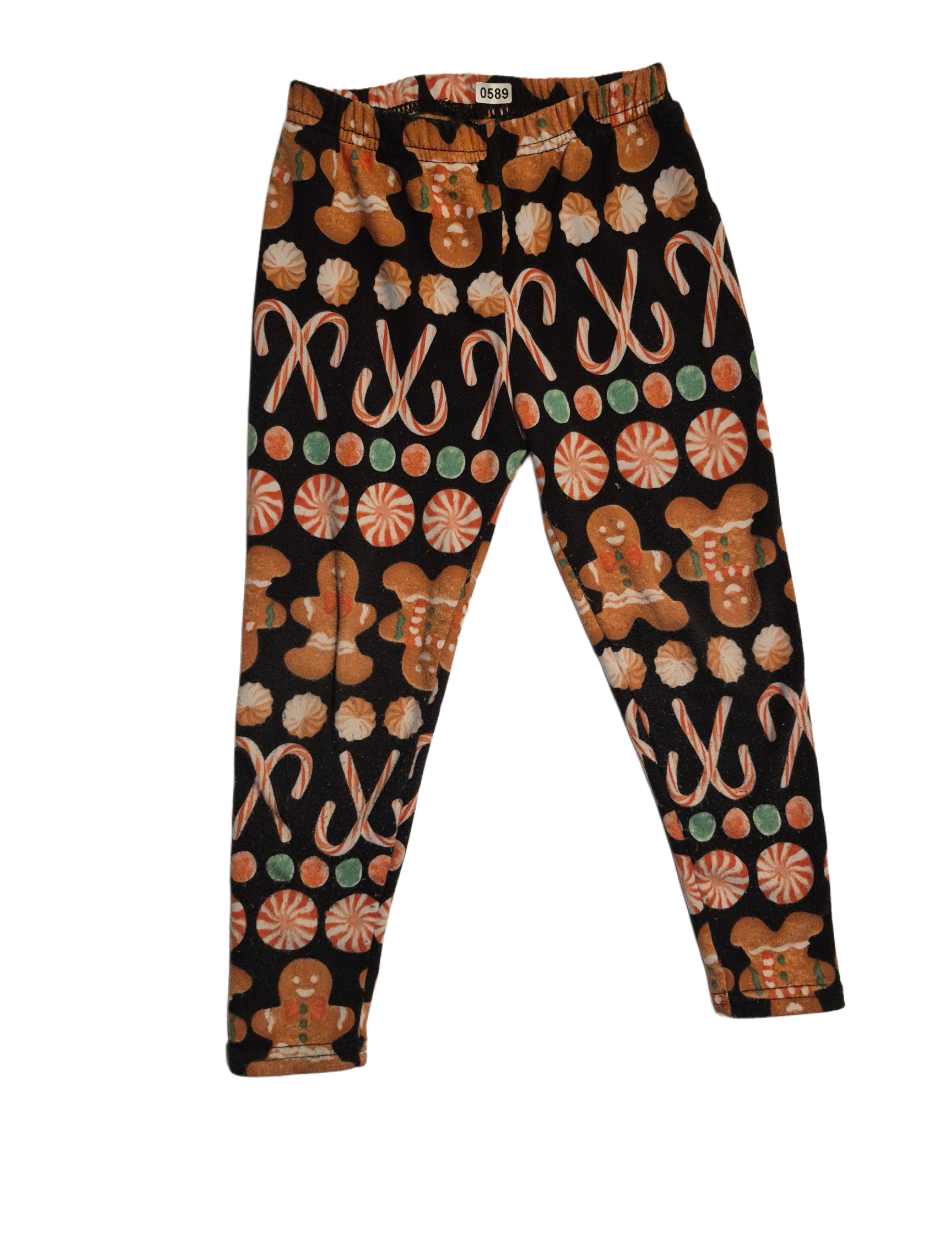 Leggings with Christmas print