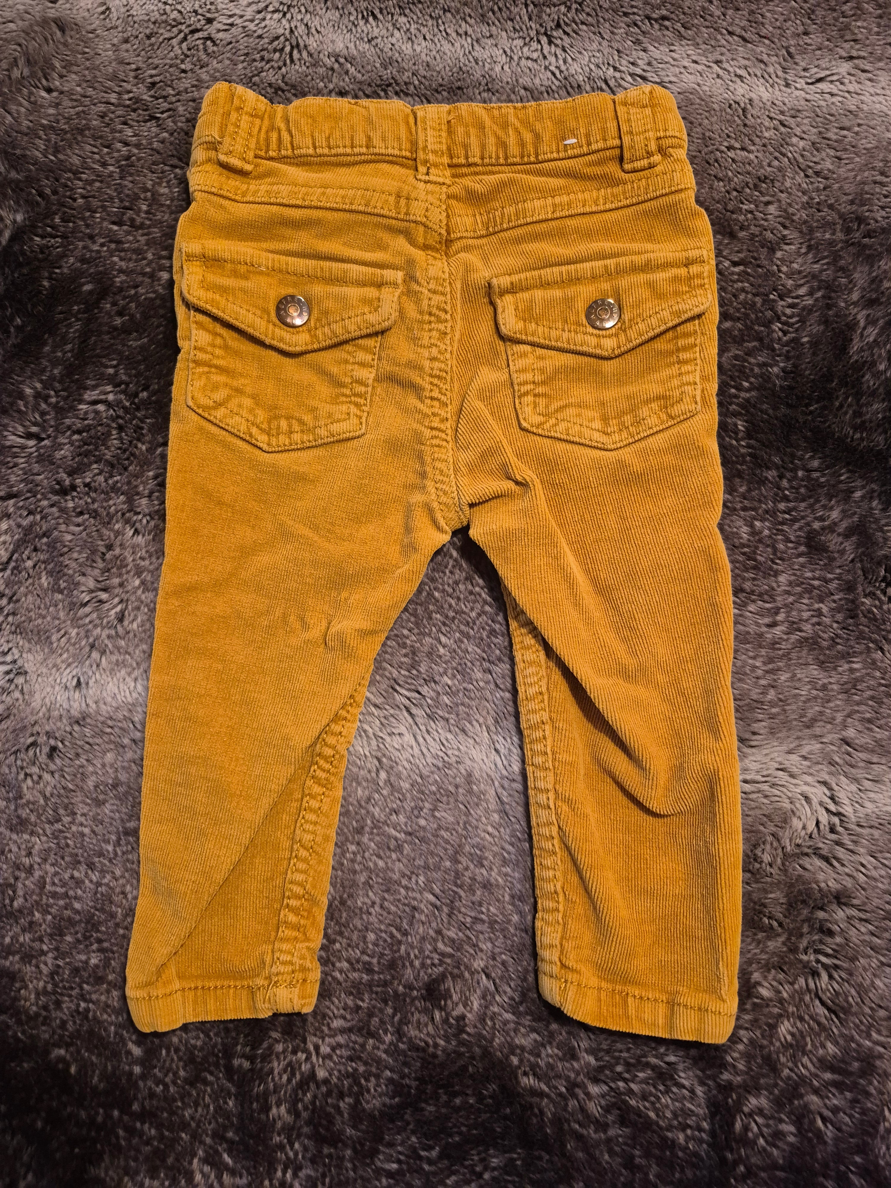 Brown corduroy pants