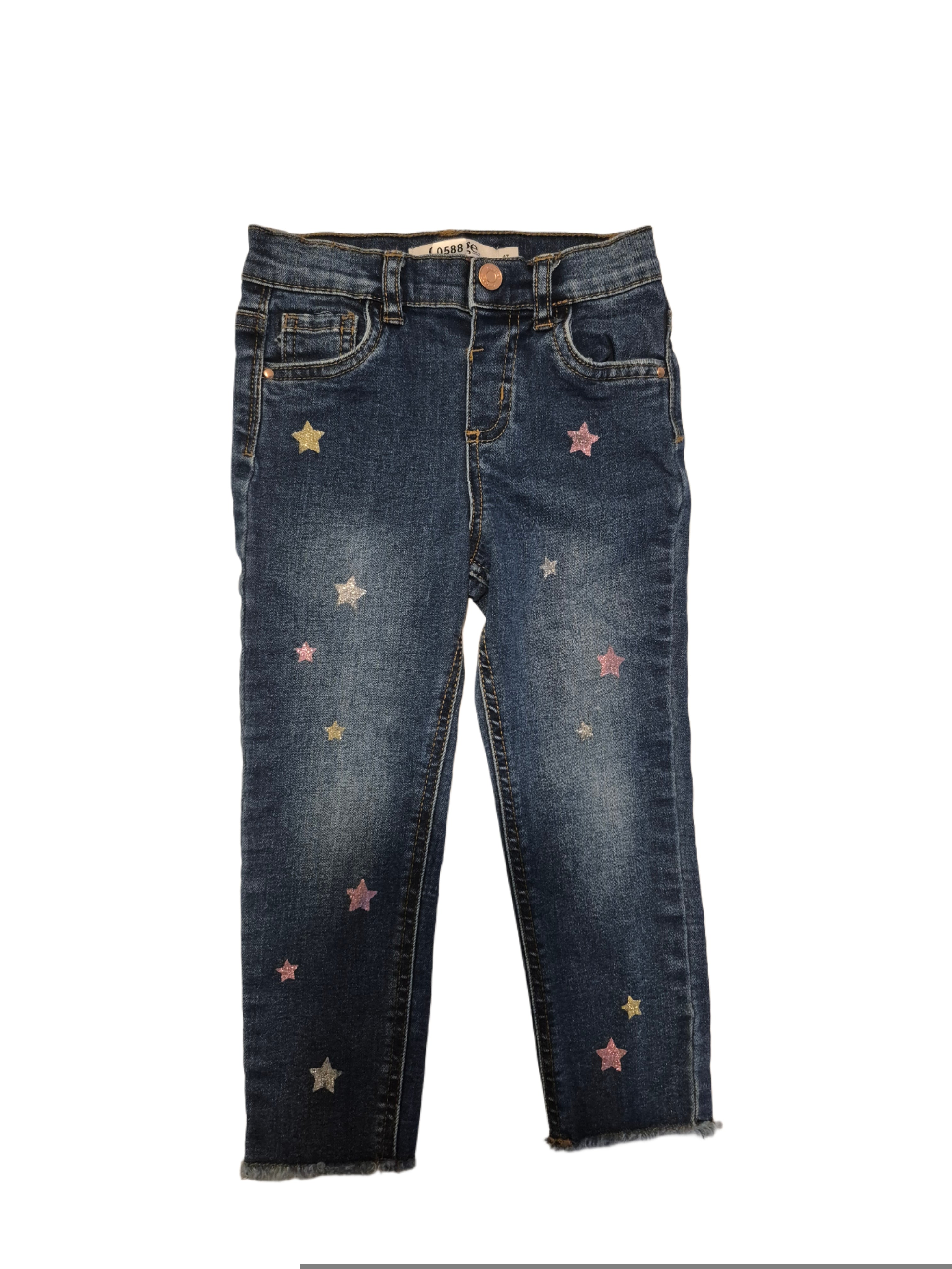 Jeans with star print