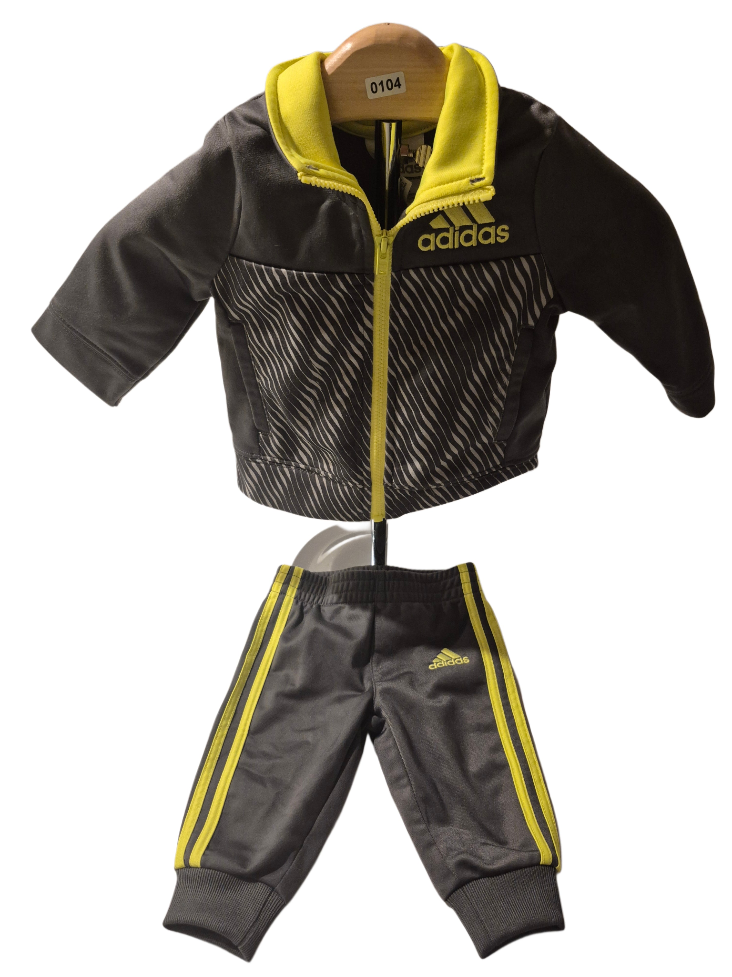 Adidas Baby Boys' Tricot Zip-Up Jacket and Pant Set