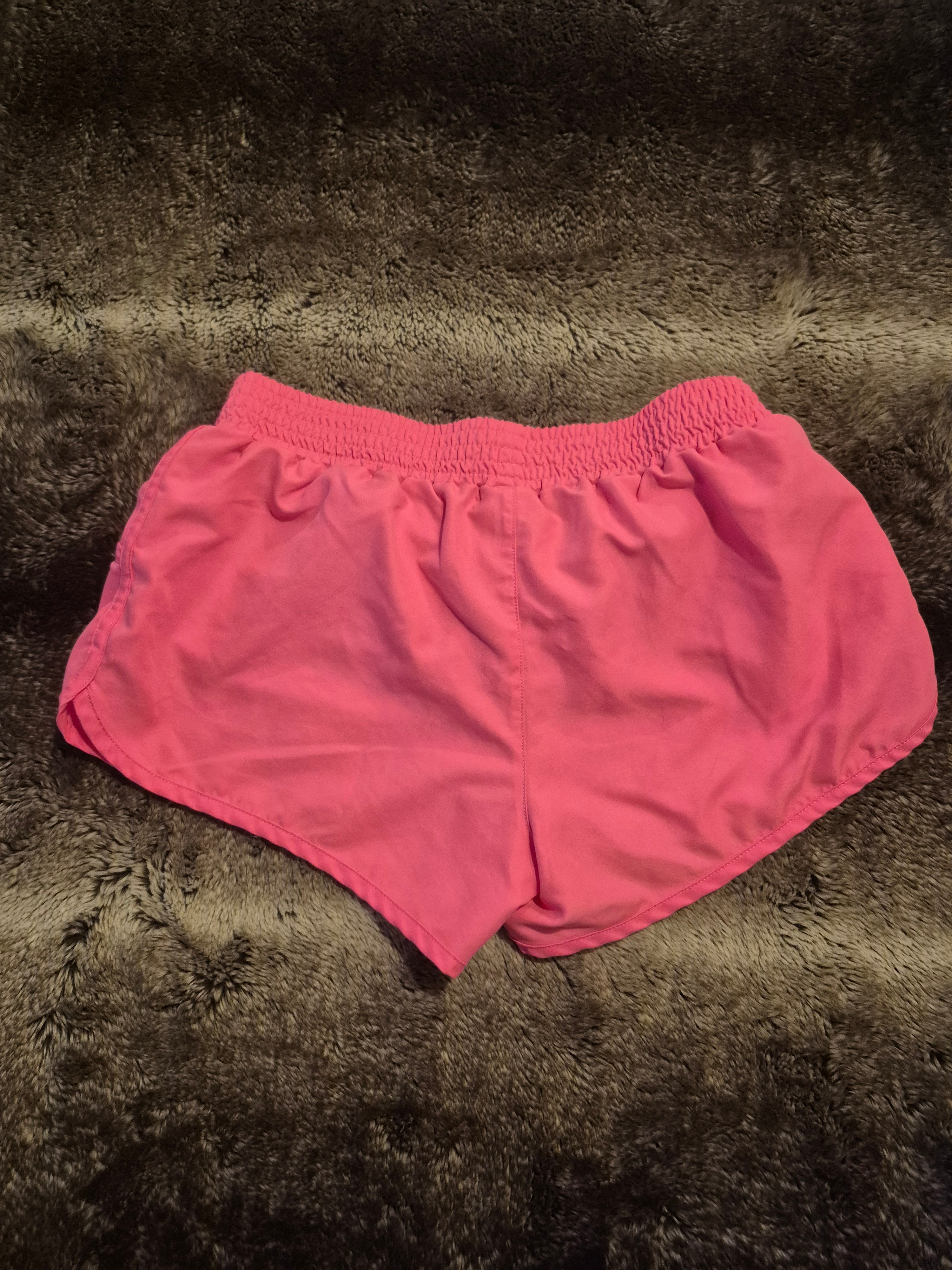 Pink sport shorts