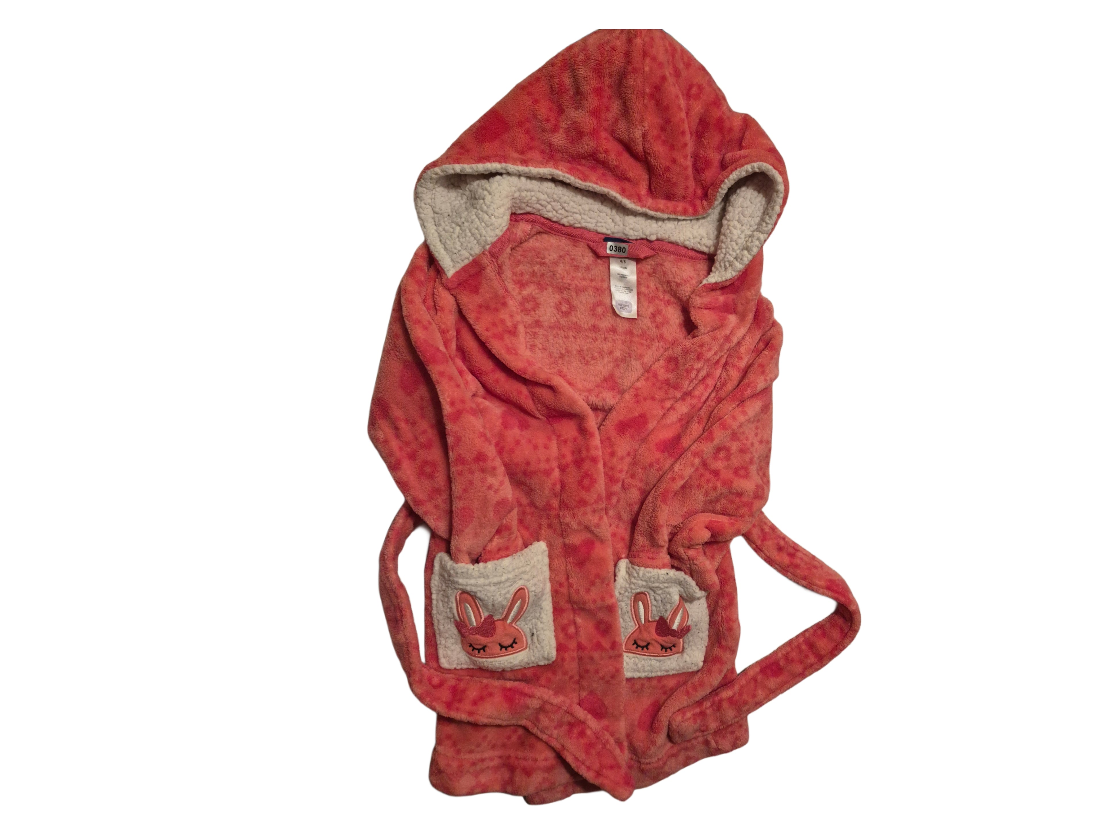 Girls Pekkle house coat (pink)