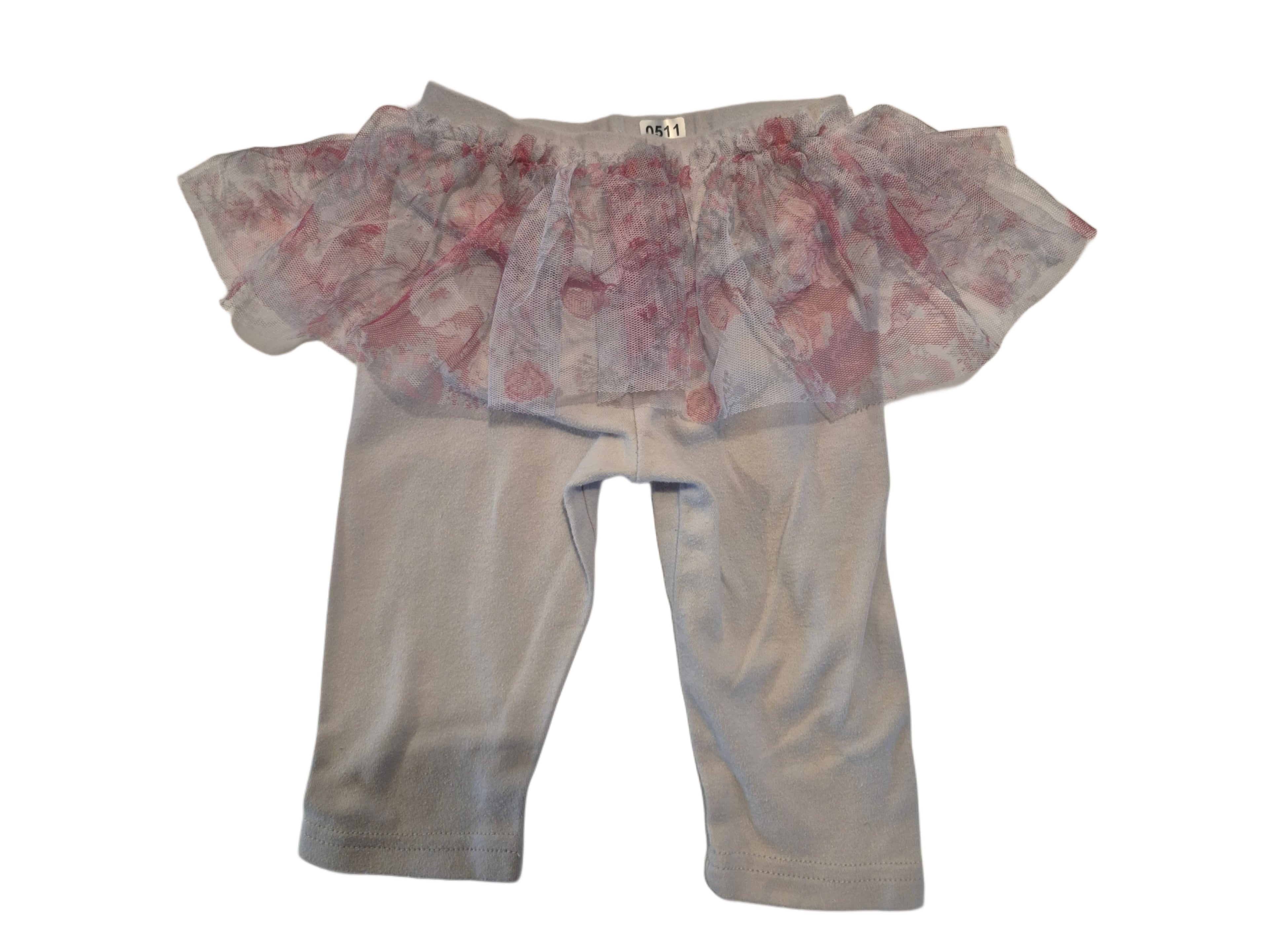 Pants with tutu