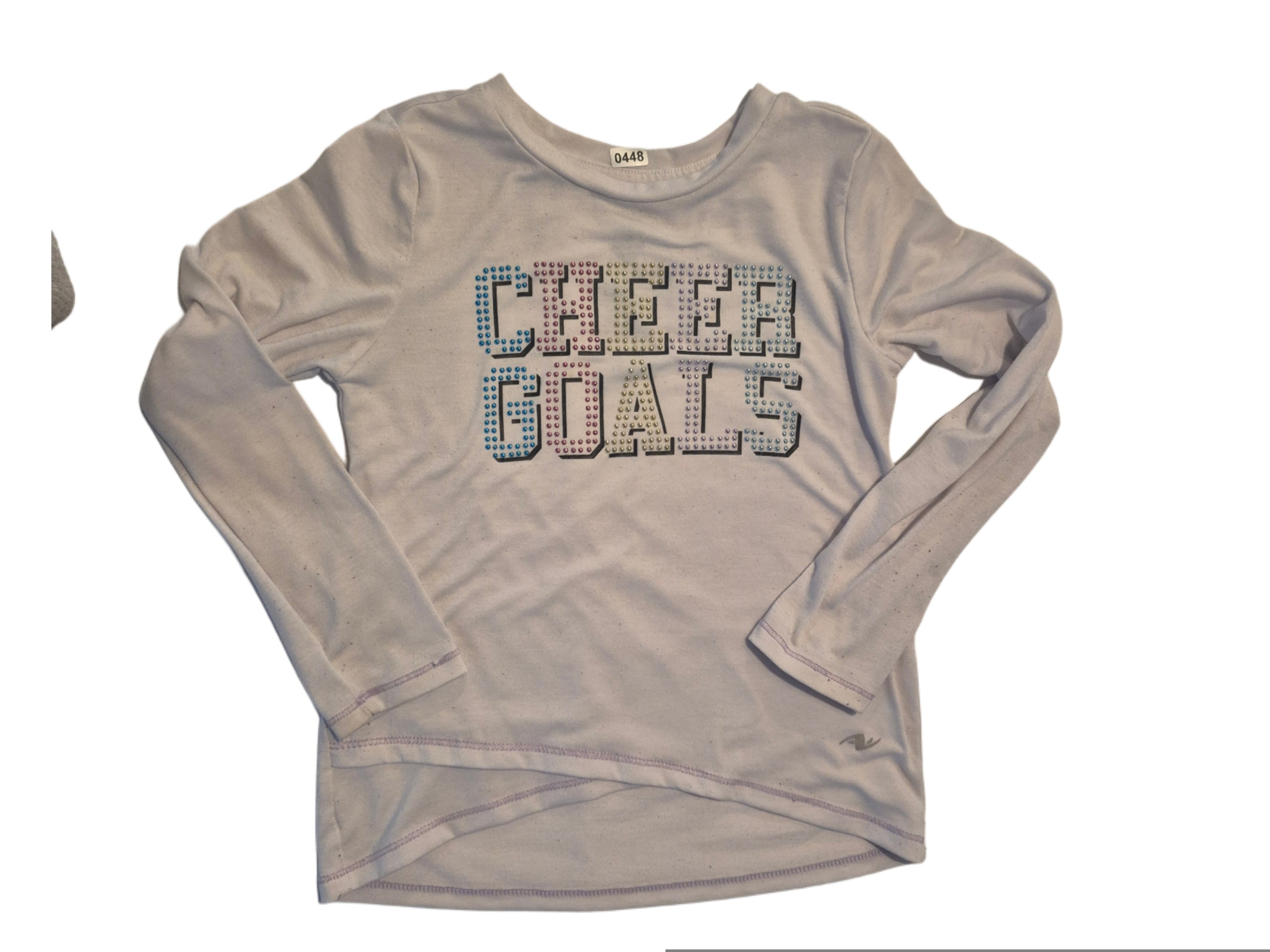 Long sleeved shirt “cheer goals”