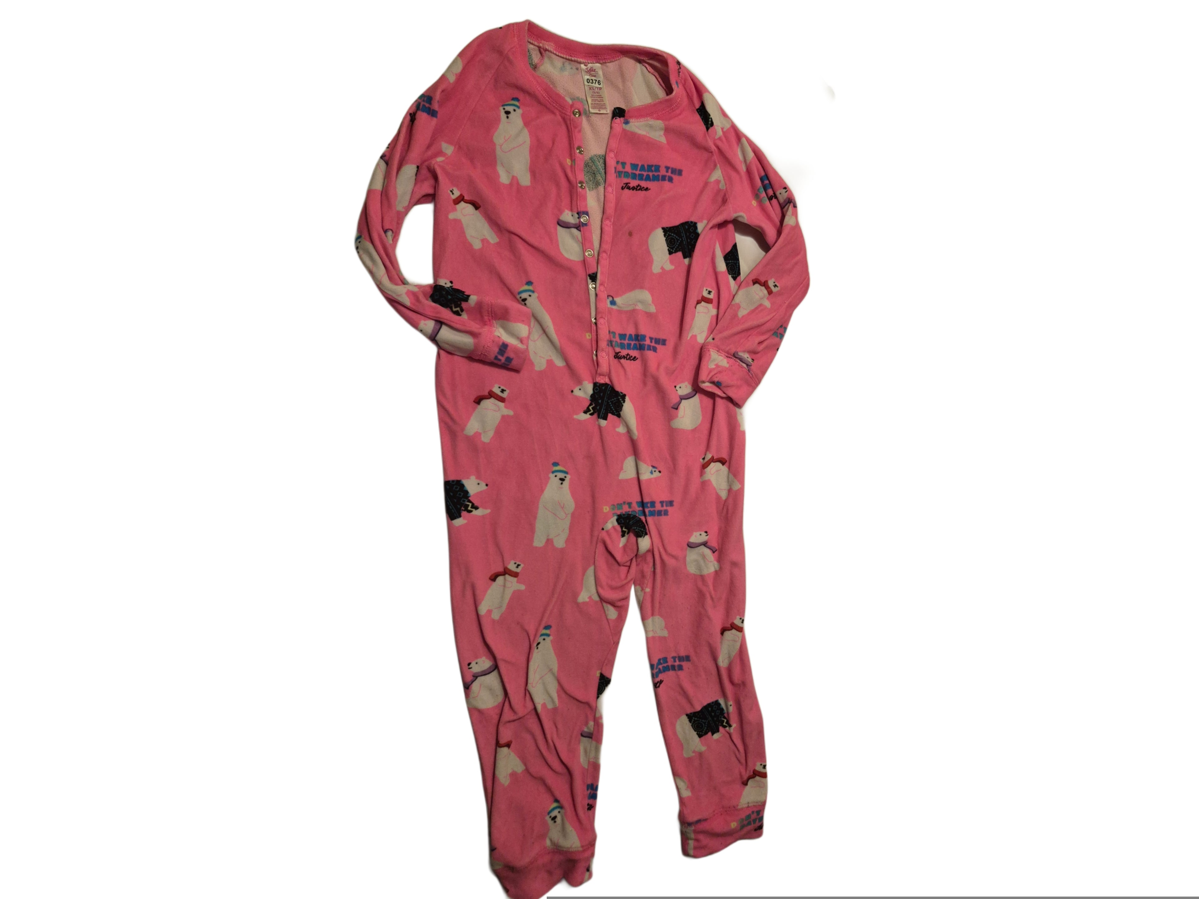 Justice toddler girl long sleeved onesie