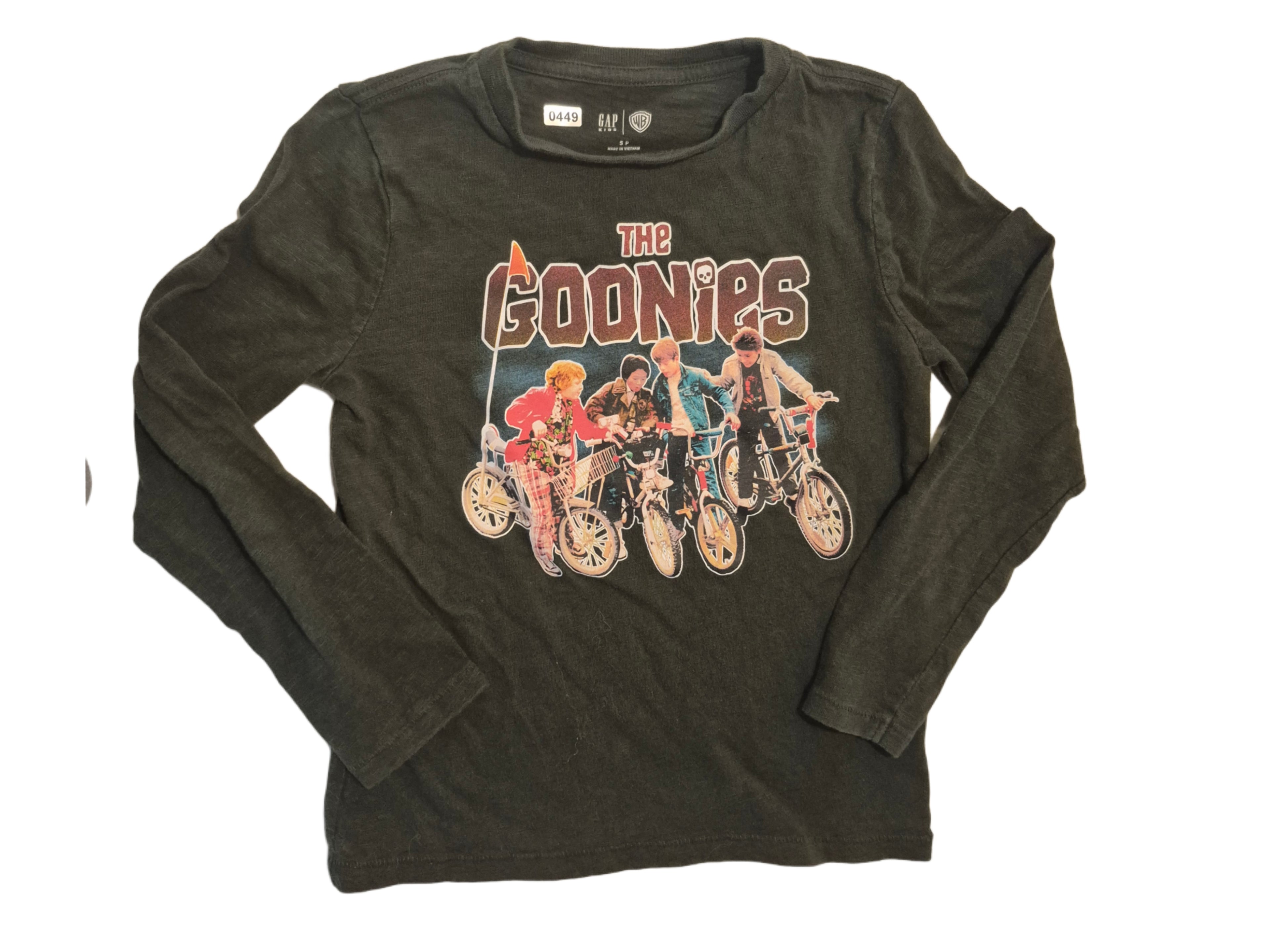 Green long sleeve shirt “the goonies!