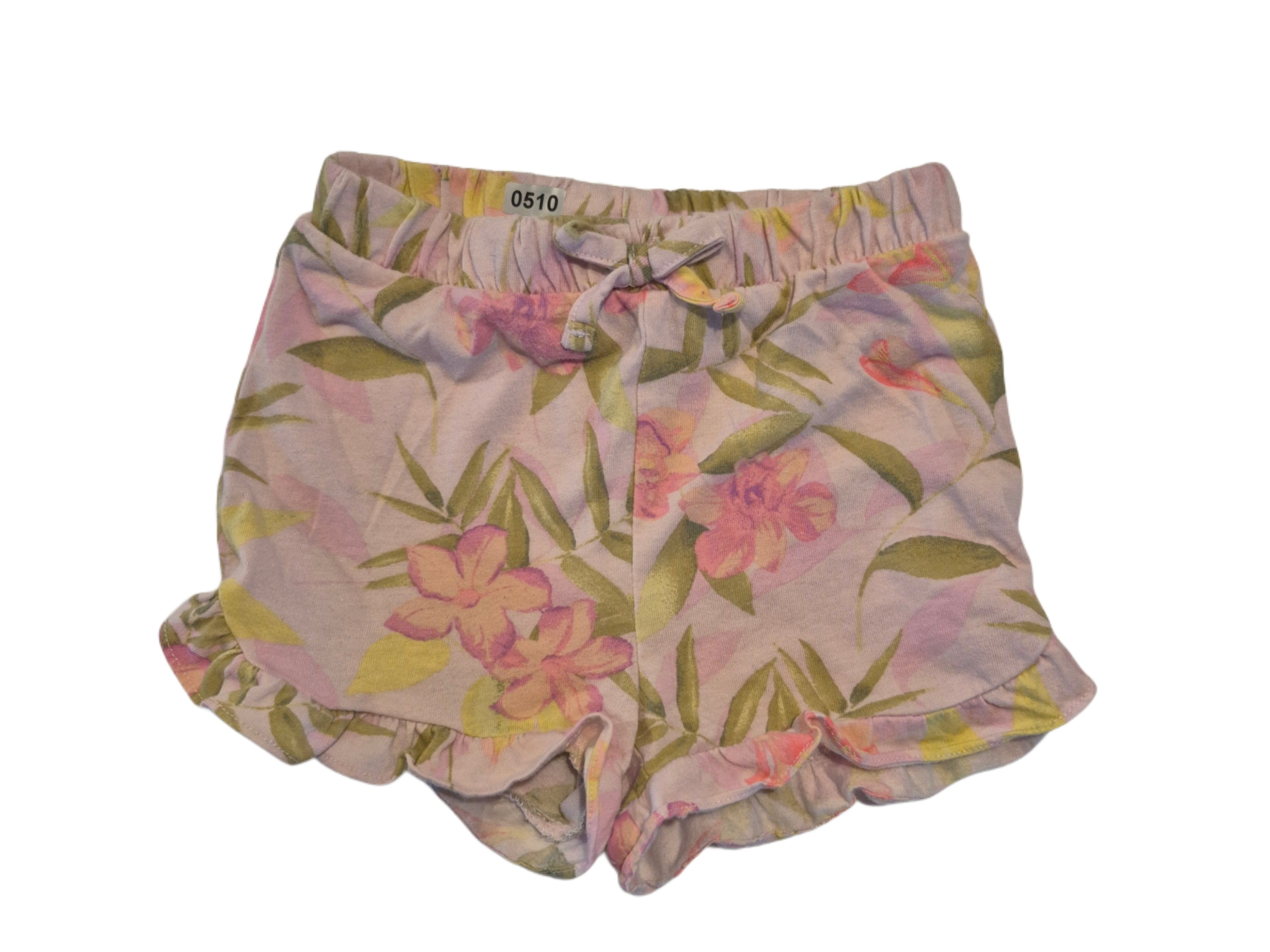 Shorts with flower print