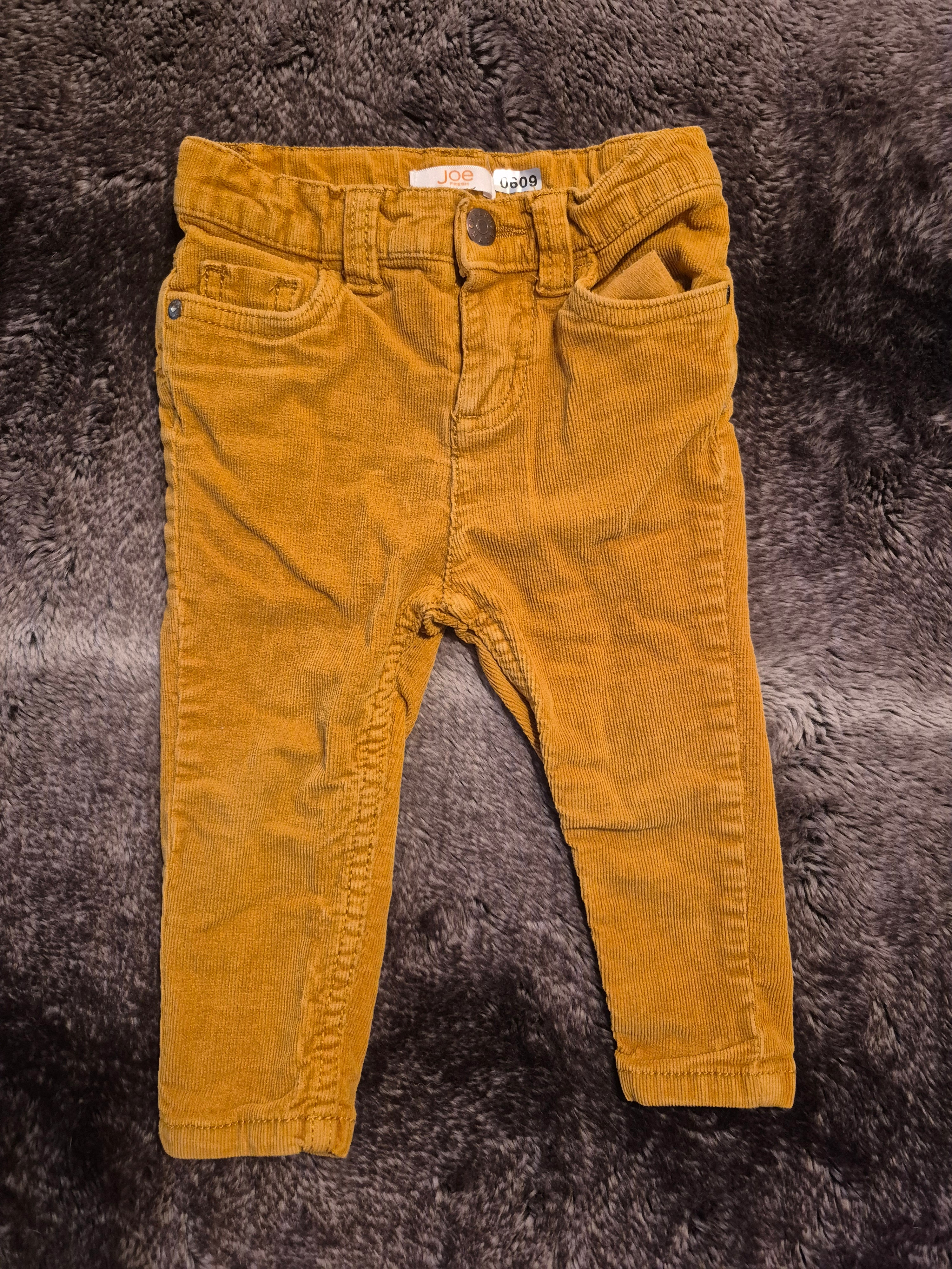 Brown corduroy pants